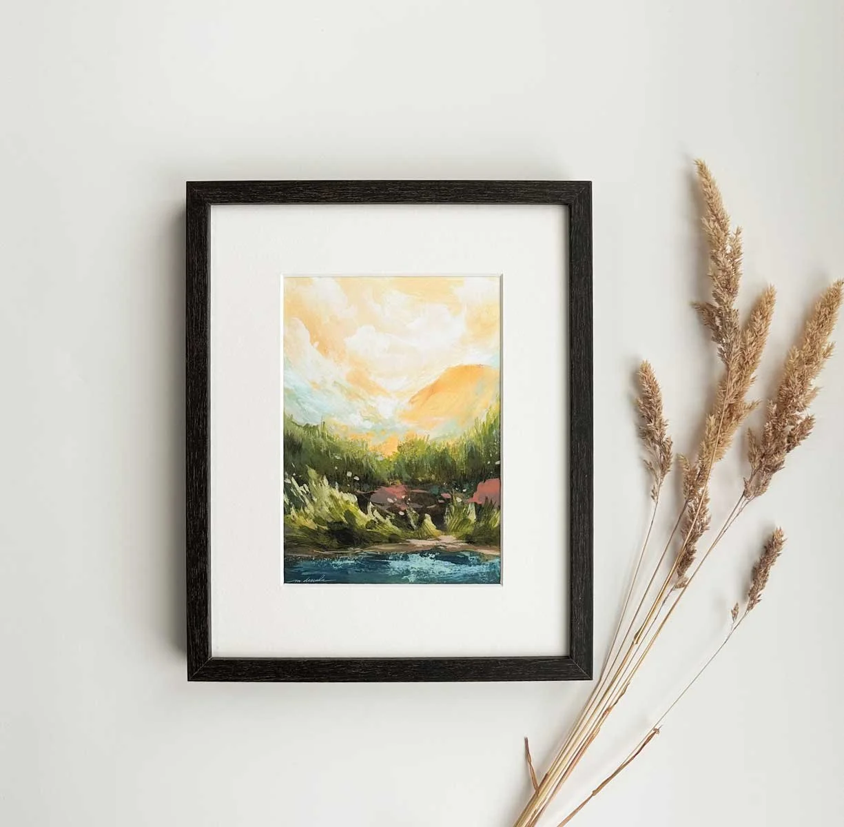 "Summer's Warmth" Pacific Northwest inspired nature art print