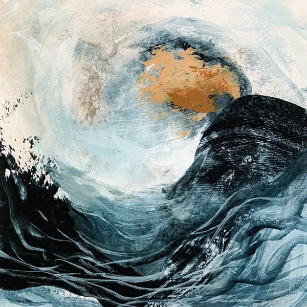 'CRASH' Ocean Wave Art Print