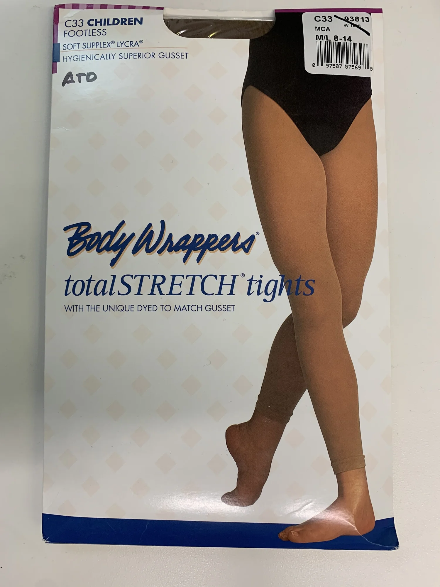 Body Wrappers Footless Tight Children's Sizes — All That Dance