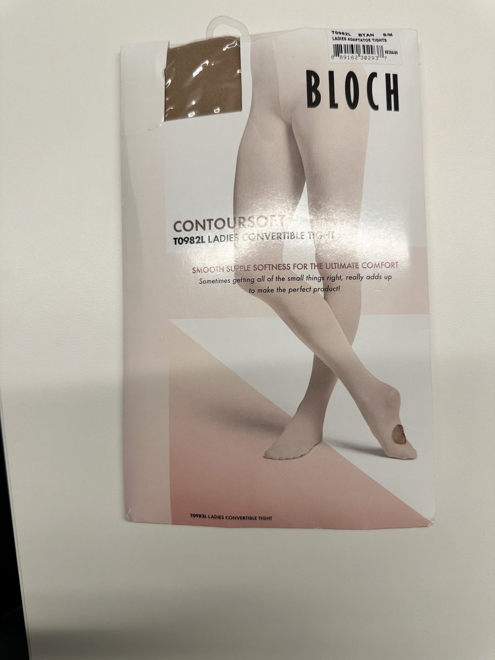 Bloch Contoursoft Convertible Tight - Bloch Tan Adult S/M — All That Dance