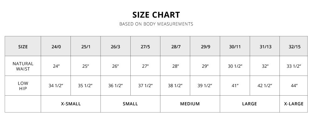 Size Chart | Thistle and Thorns | Fashion Boutique and Home Decor