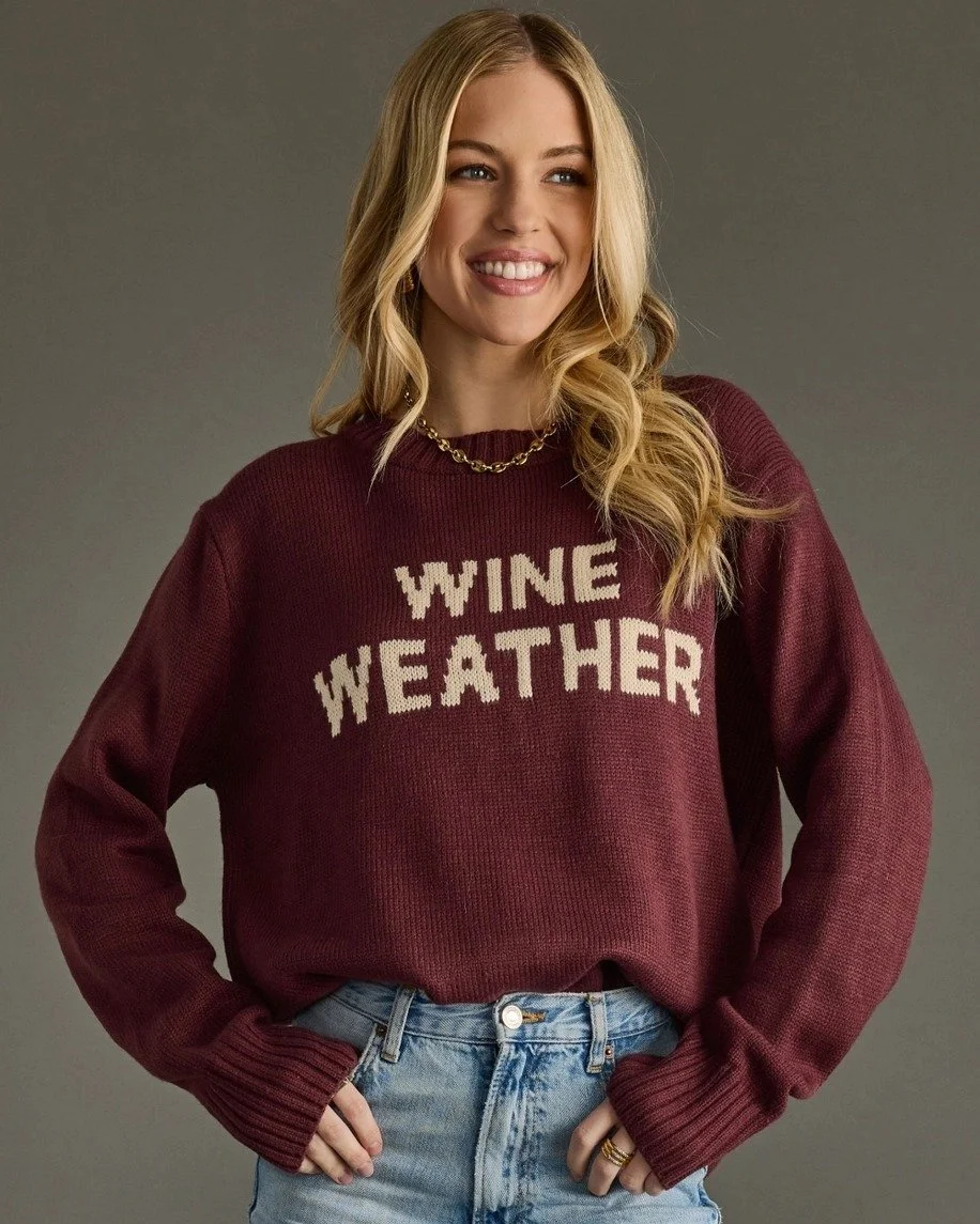 Back in Stock!!!! Grab yours now before they are gone again!!!
🍷🍾🥂🍇

https://www.thistlethorns.com/fashion/p/wine-weather-sweater