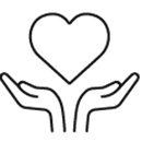 Generosity Icon Open Hands Black.png