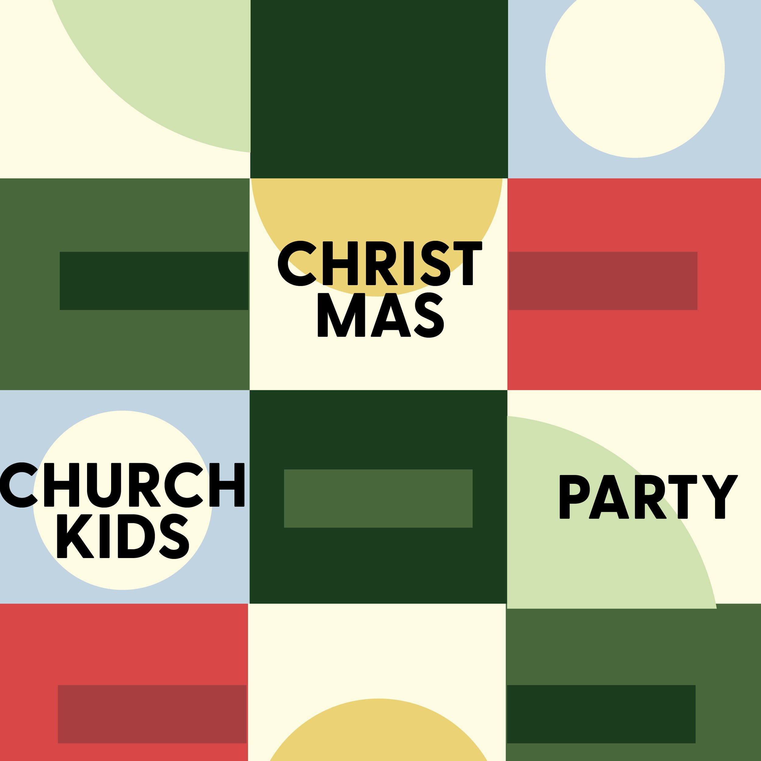 ChurchKids Christmas PJ Party