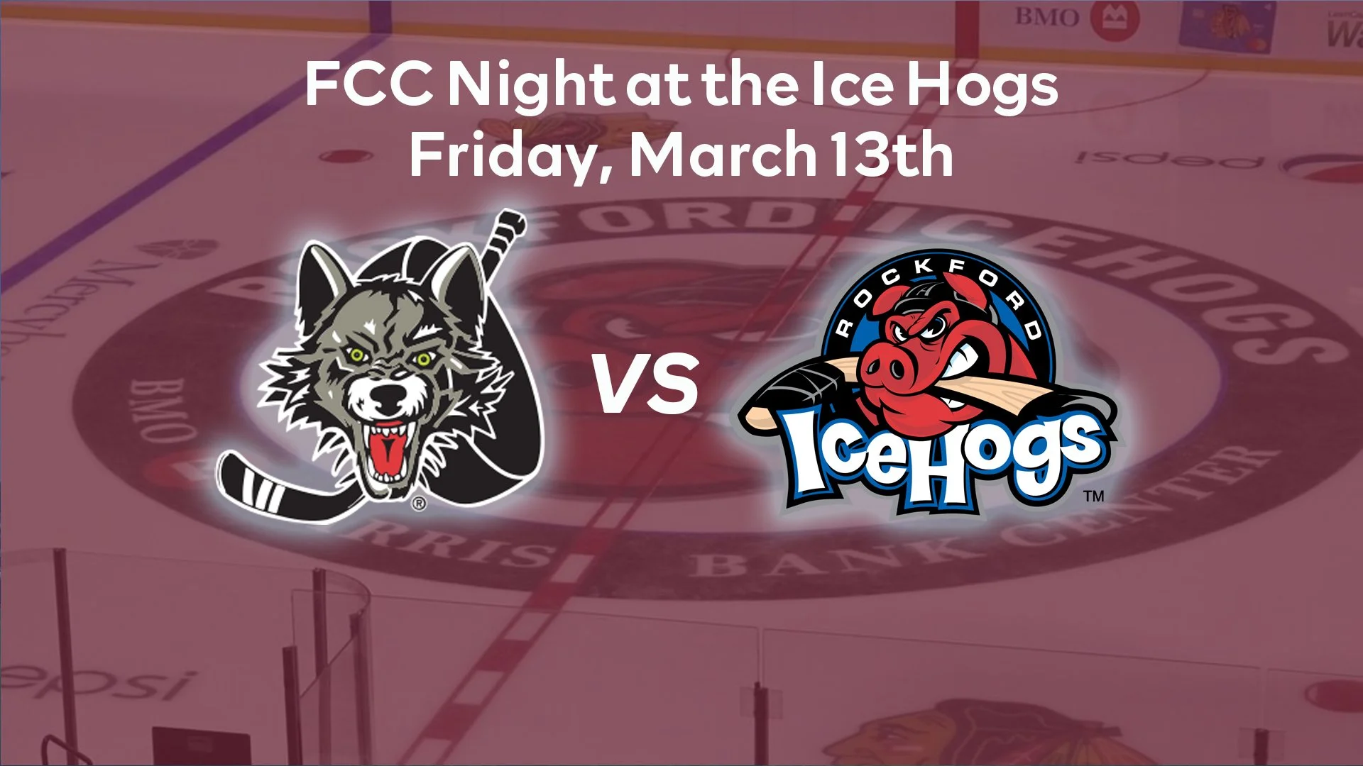 FCC Night at the Rockford Ice Hogs Game