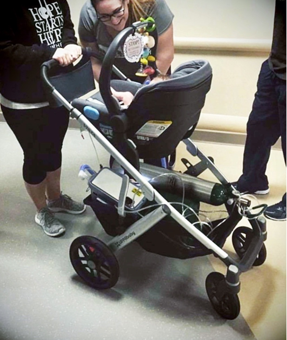 baby in stroller