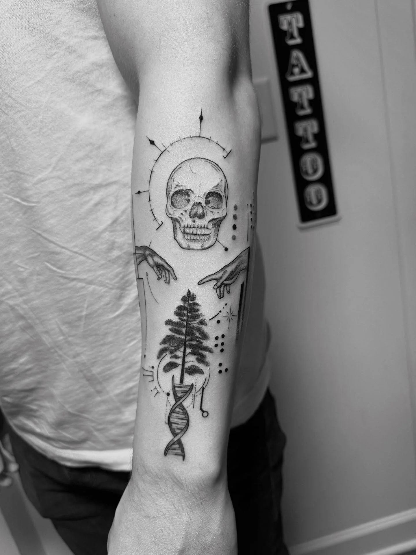- Started a sleeve on the home slice - BOOKING FOR JULY NOW -
