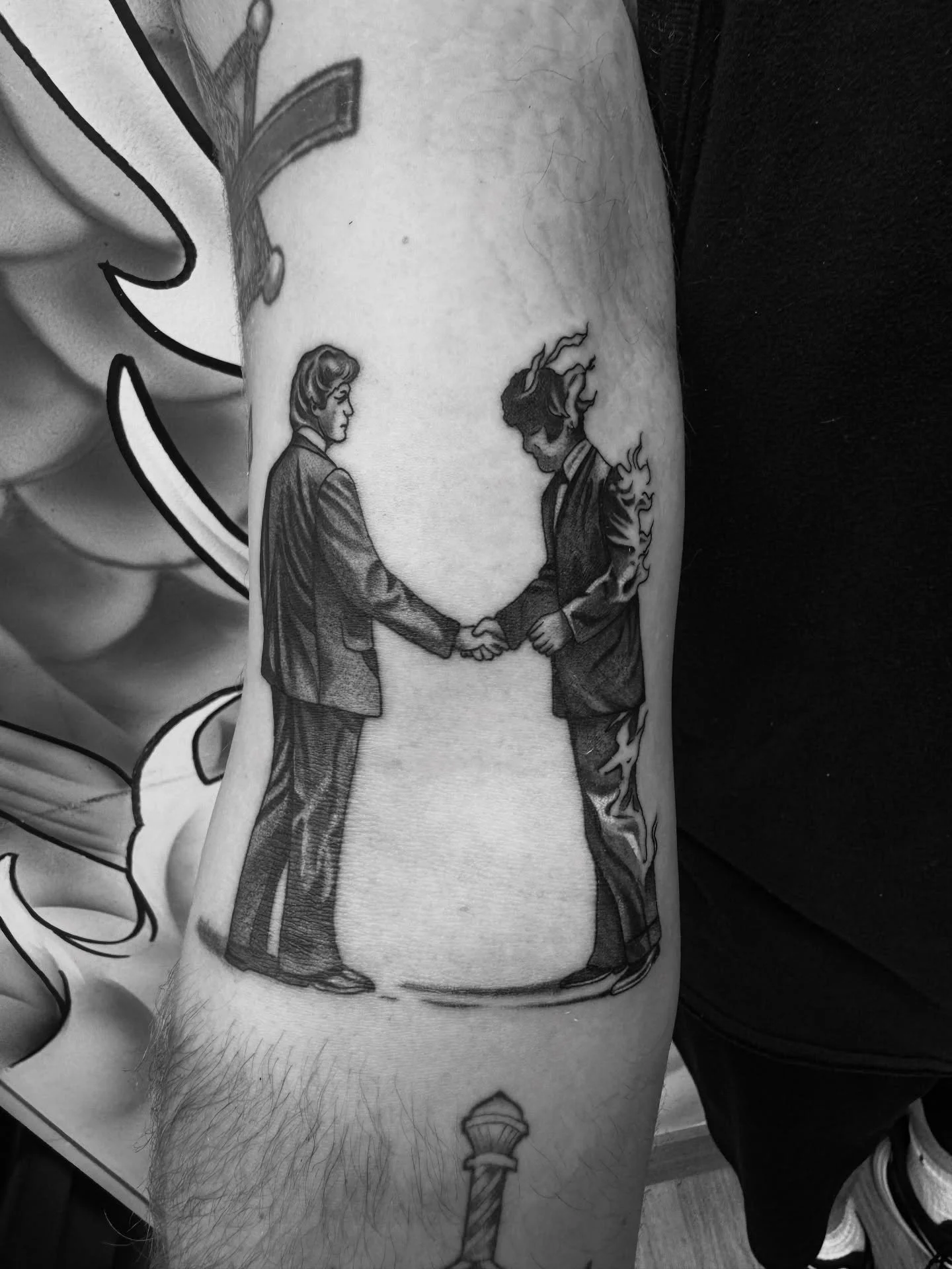 - coupla bros shaking hands - BOOKING FOR MAY!