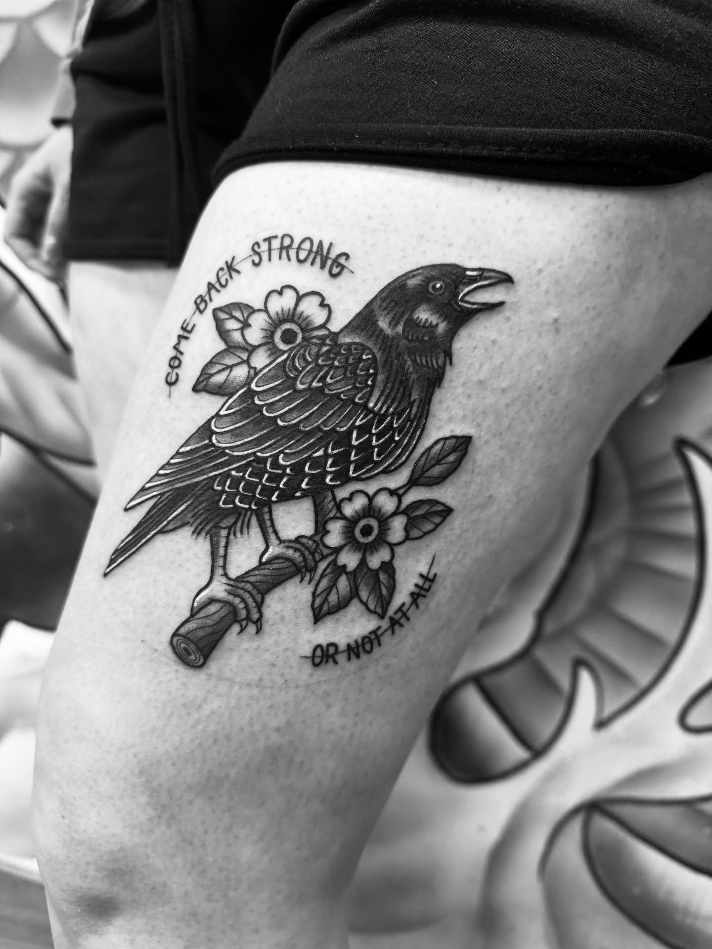 - come back strong, or not at all -