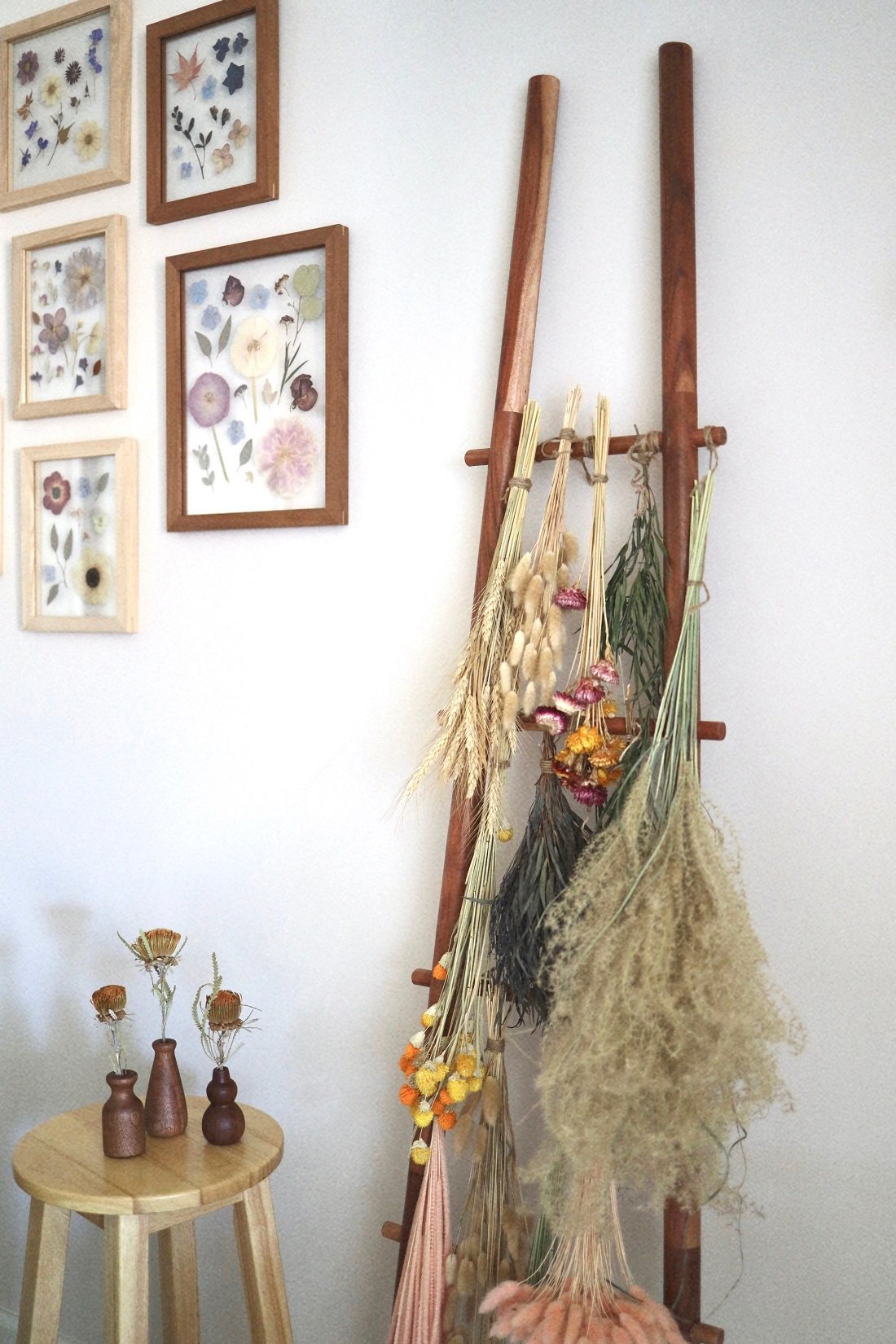 flowerly framed modern floral preservation studio dried flowers ladder.jpg