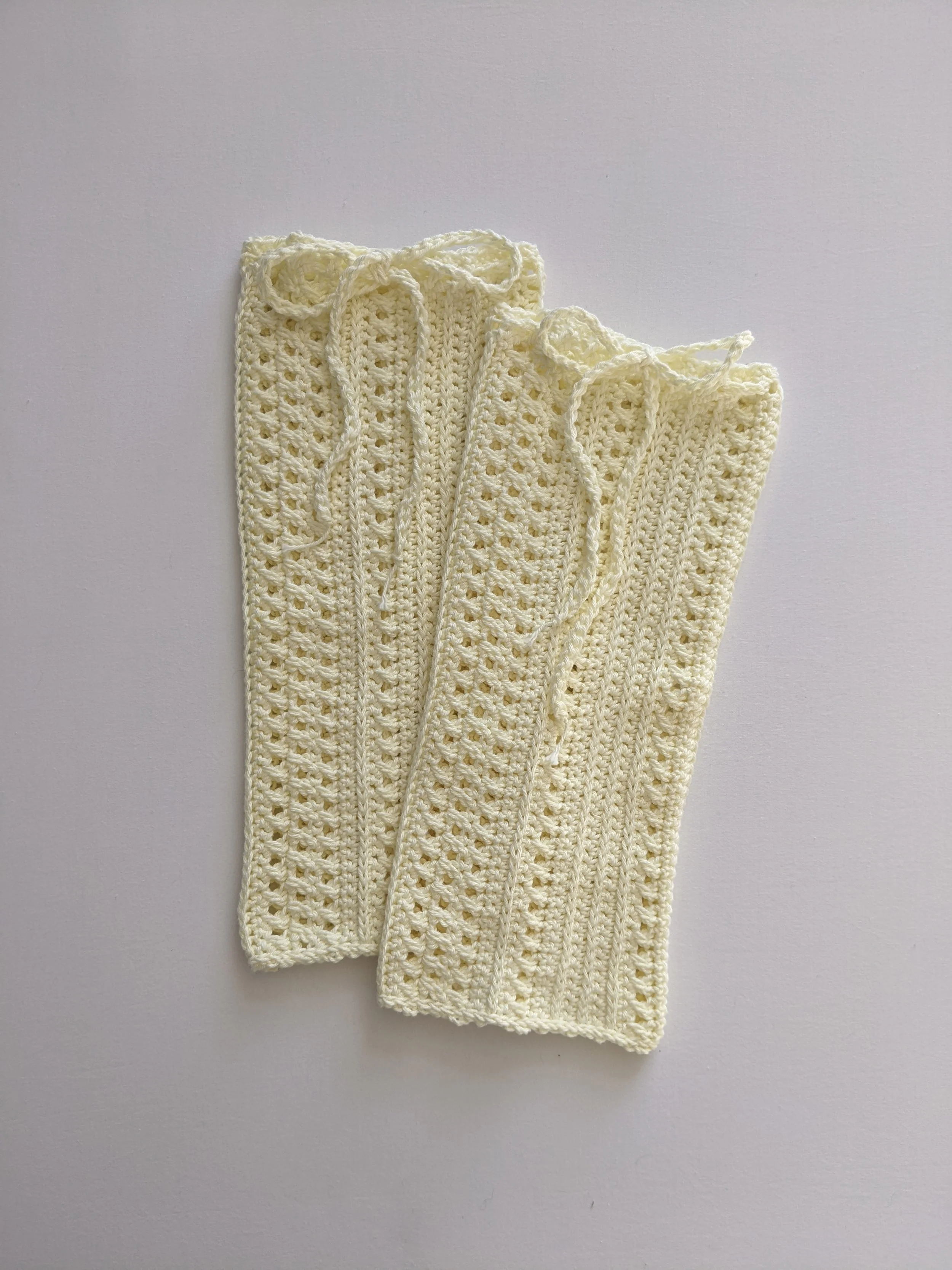cute leg warmers crochet pattern