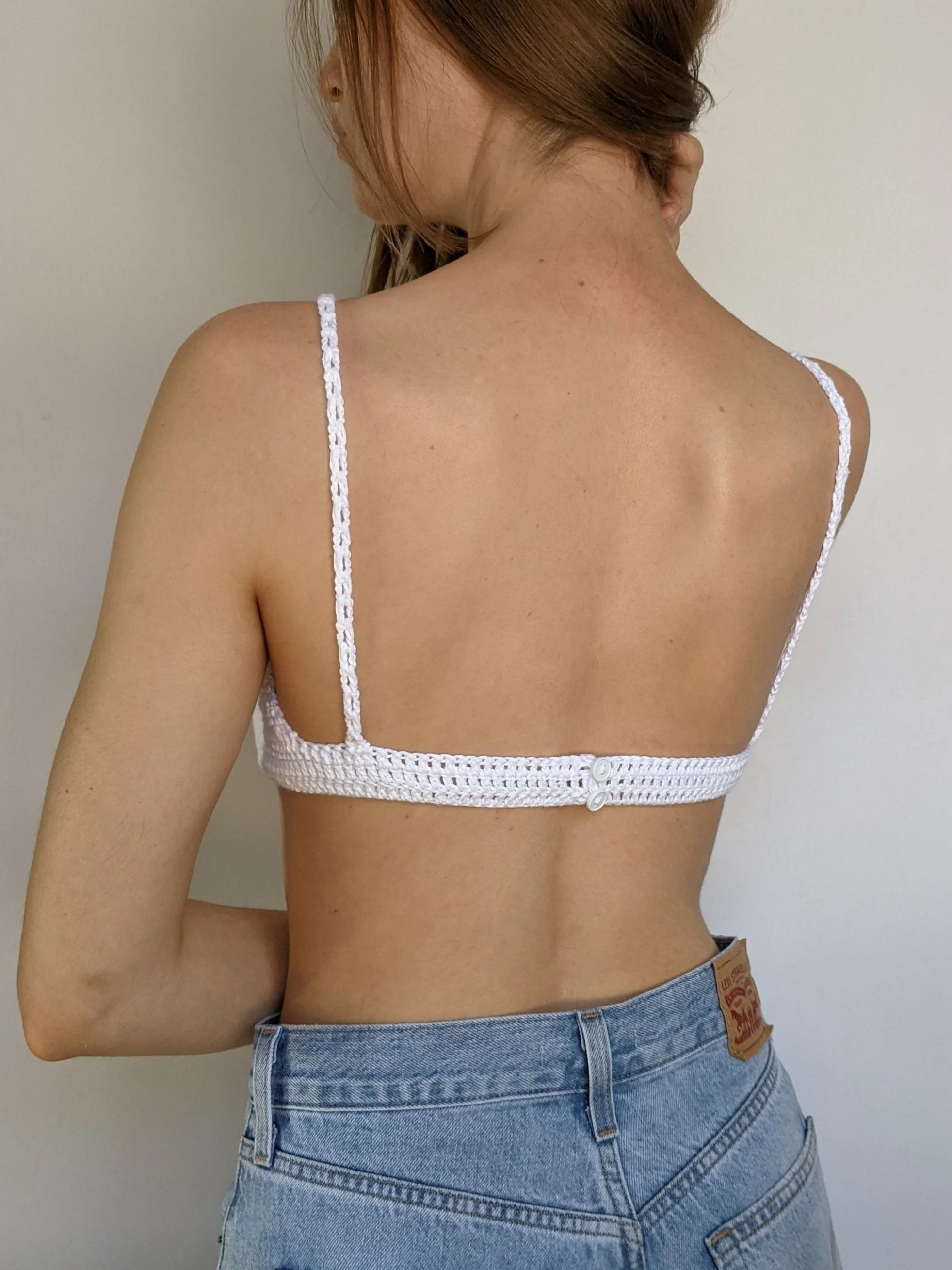 cute bra top crochet pattern