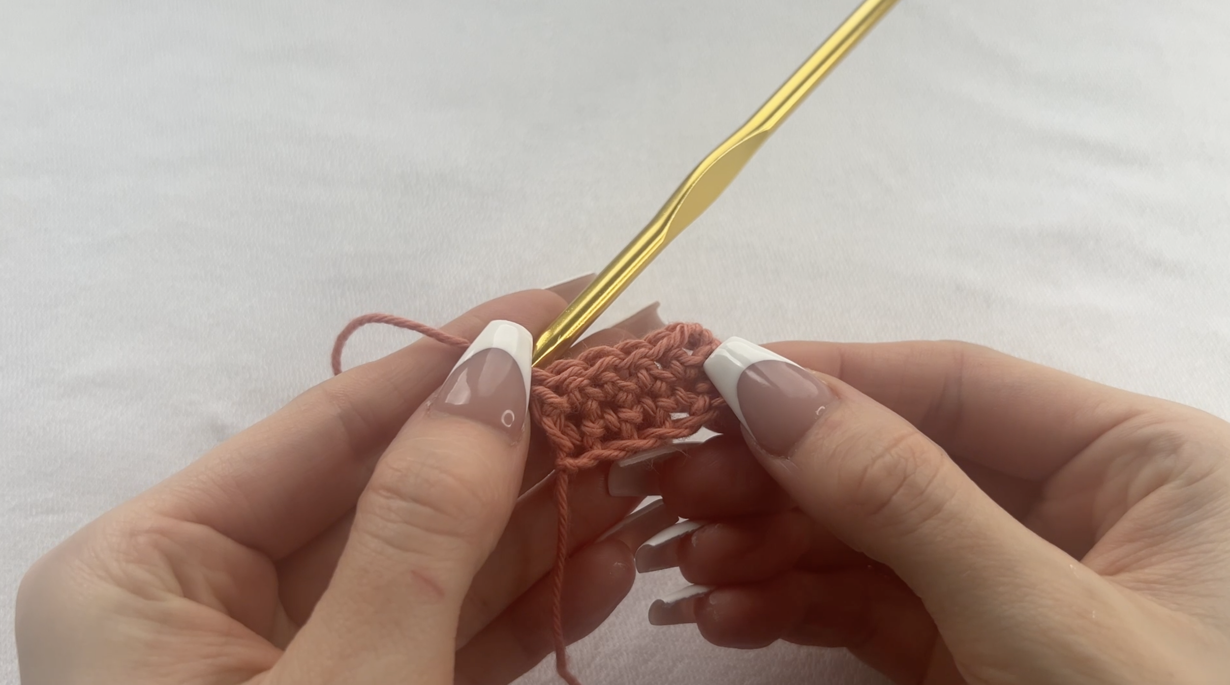 How to slip stitch