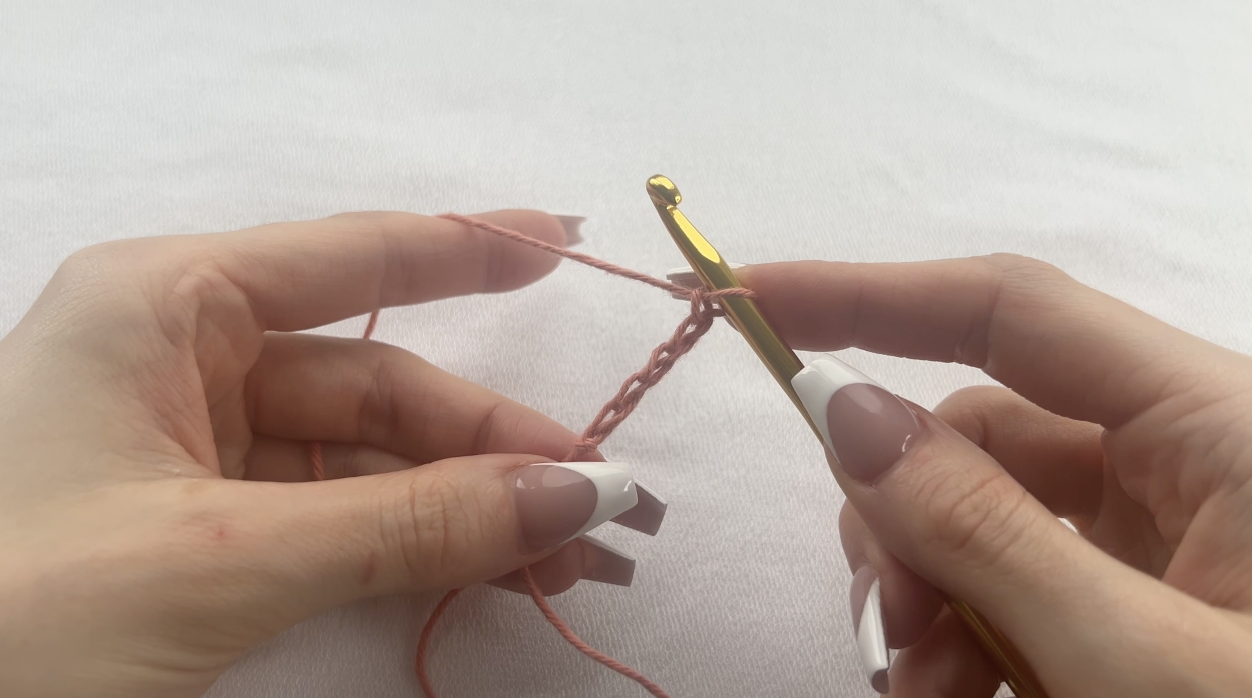 How to slip knot and chain