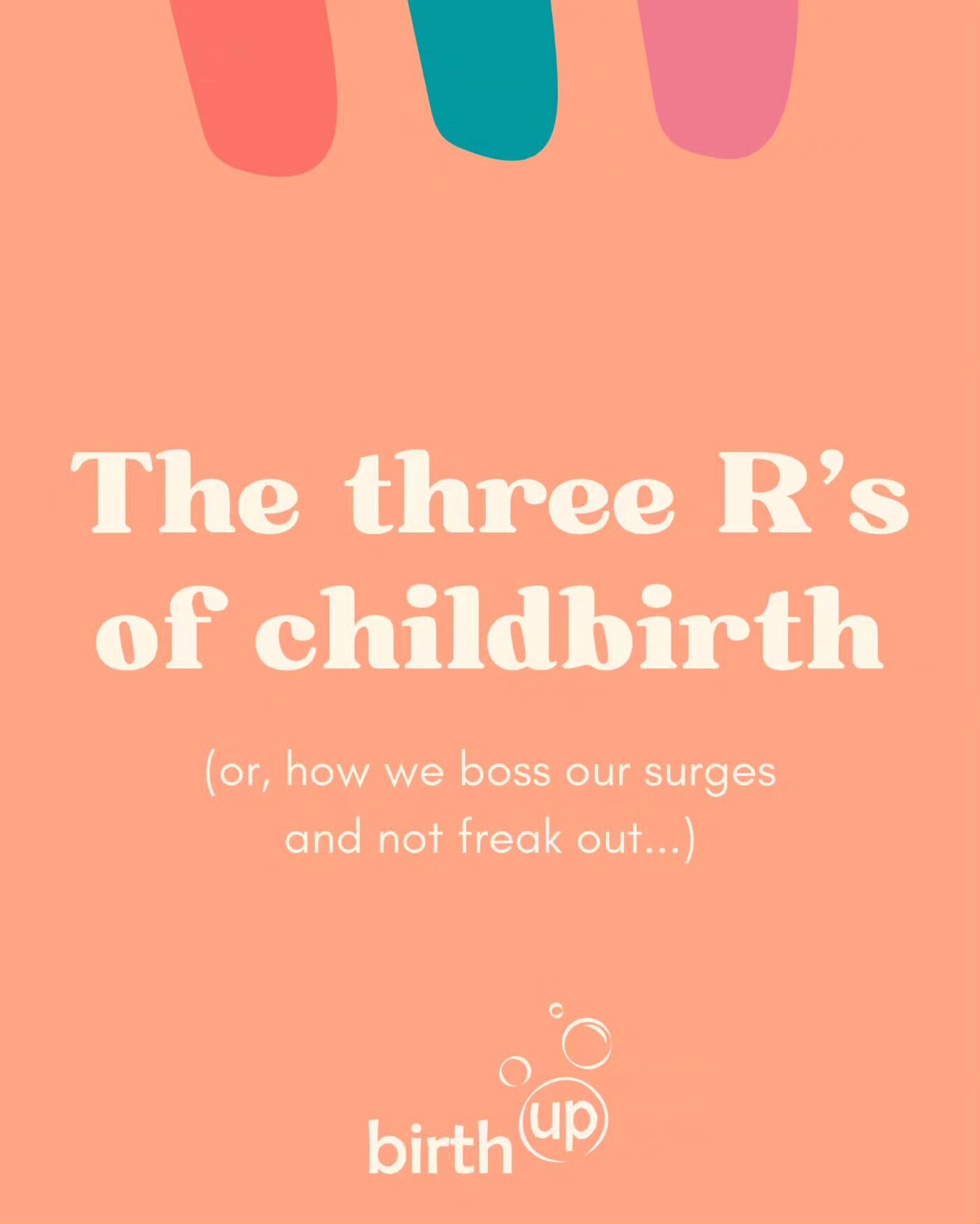 Have you heard of the Three Rs of Labour?

It's a wonderful thing for women and partners to know about and be aware of.

Maybe you found yourself doing something like this in labour or your partner noticed your amazing repetitive moves?

Loads more o