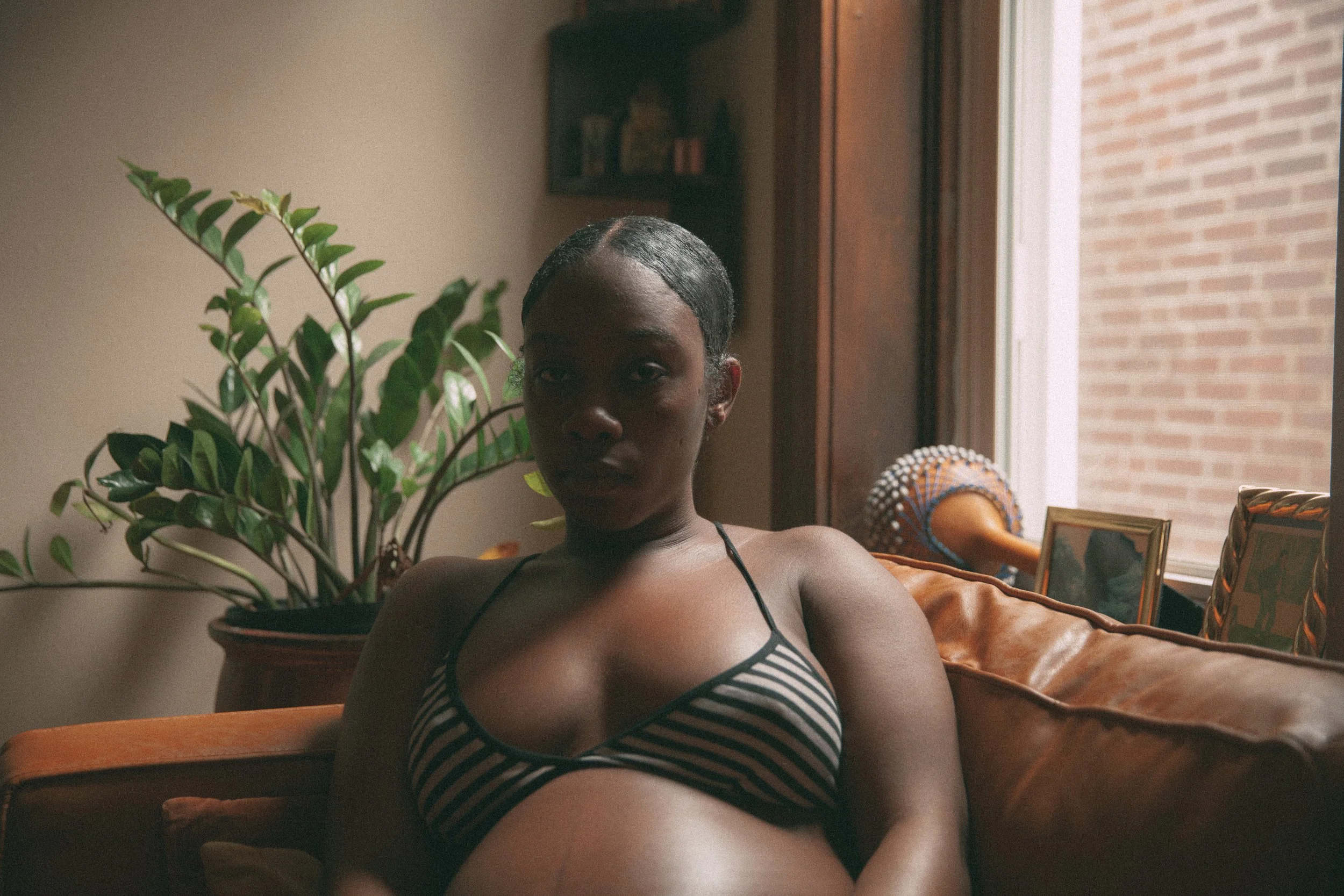 "No matter what I'm doing; I keep dreaming... I am always leaving somewhere where my mom was, like we're packing up and we're leaving; wherever she was. She's never there physically there. But it's like her house or her work, I don't know. I've been 