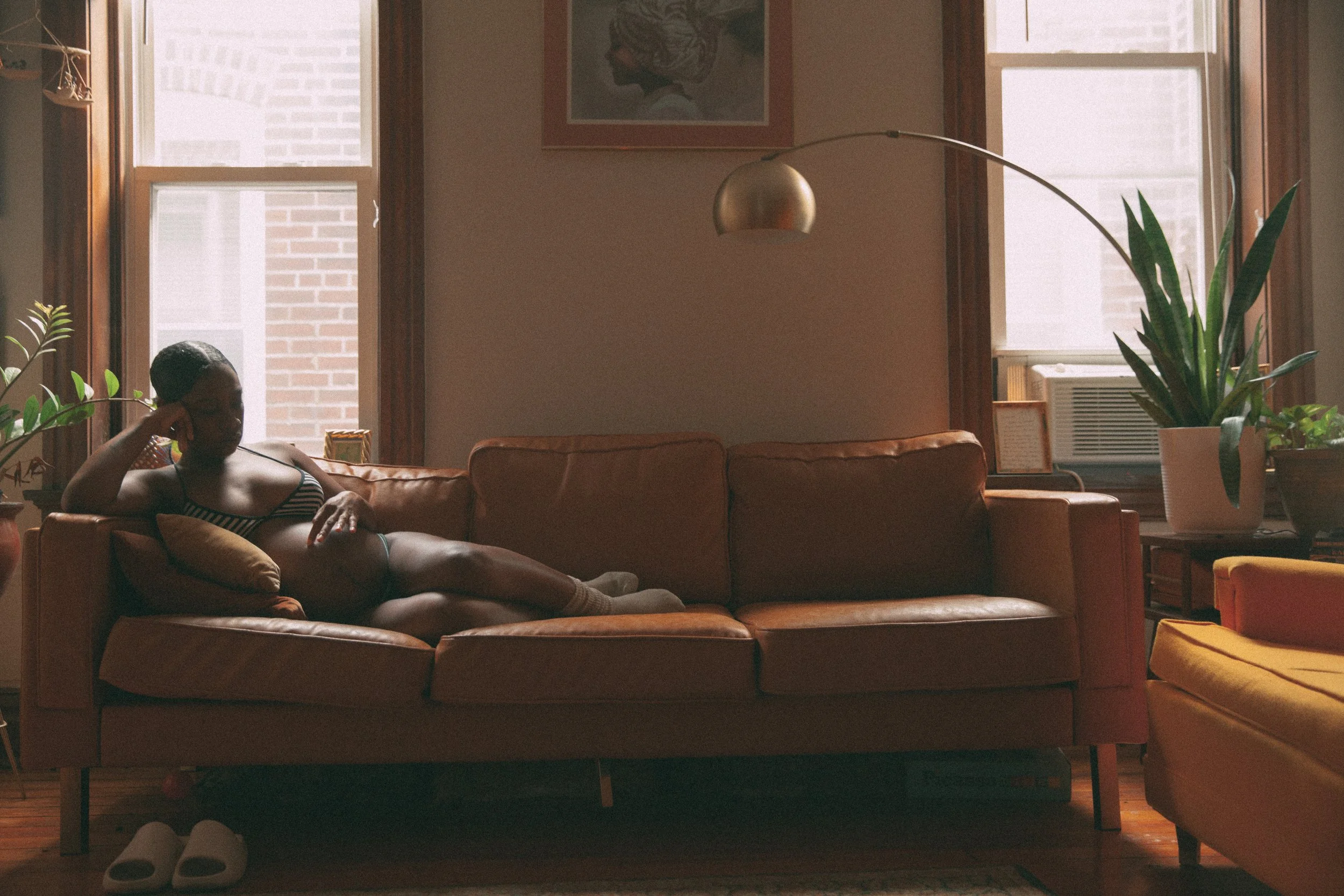 "My grandmother would wake us up out of our sleep, she would think people were whispering or people were on her front lawn. Now you think about it, what did you have to have seen in your life or what does your body remember to know that trauma."- Jam