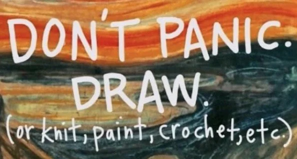 Don't Panic. Draw.