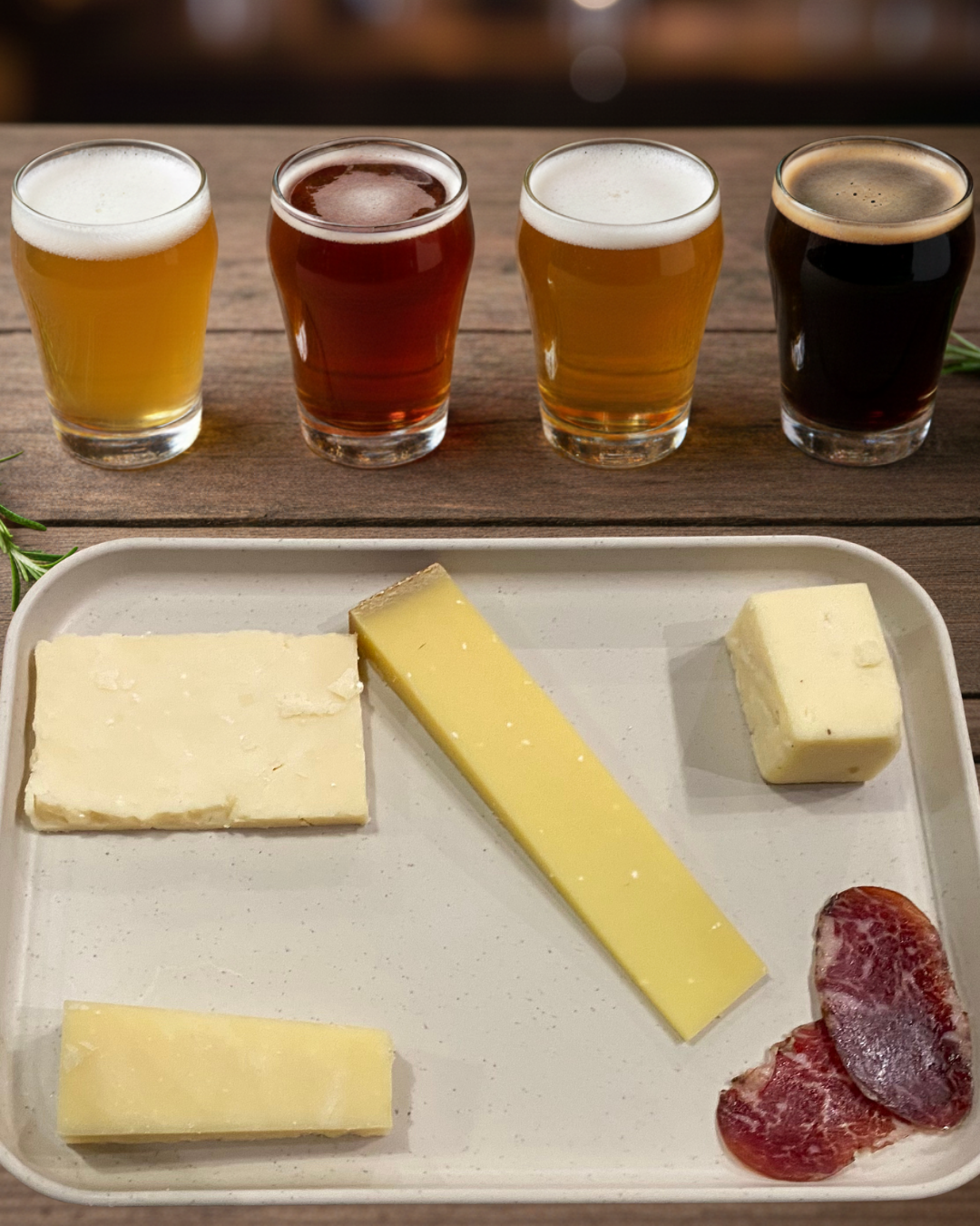 Cheese &amp; Beer Flight Night
