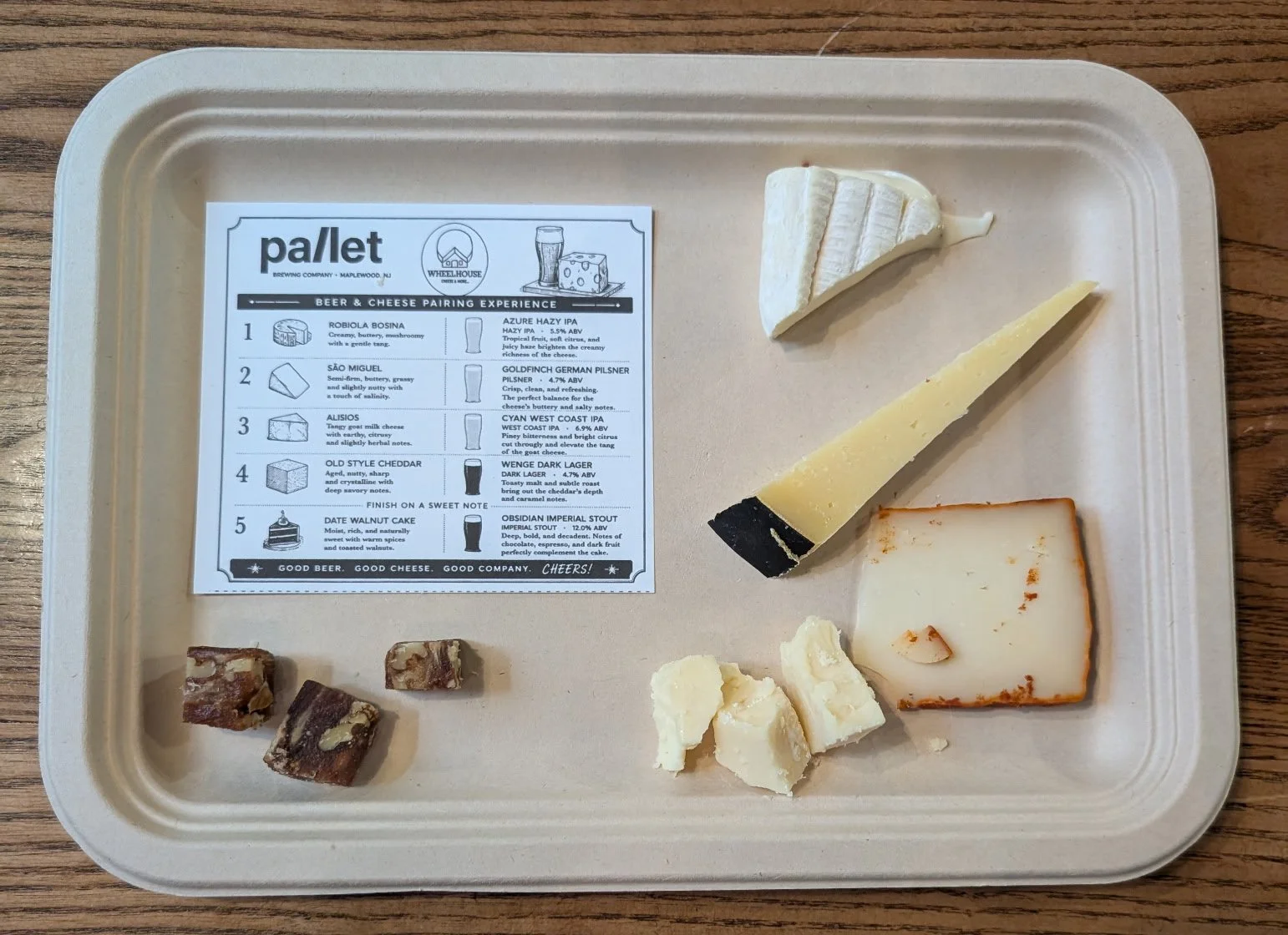Cheese &amp; Beer Flight Night