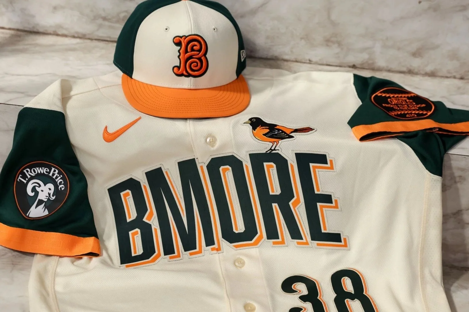 Baltimore Orioles 2026 Nike City Connect Jersey. Concept development, design, and production.