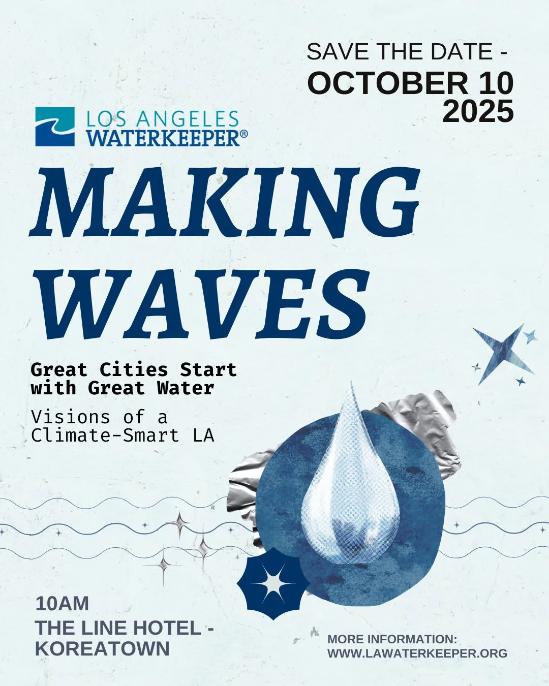 From Singapore to Amsterdam, the world&rsquo;s most visionary cities have revolutionized their relationship with water. ✨⁠
⁠
At this year's Making Waves, we dare to envision Los Angeles not as it is, but as it can be. Join us at Making Waves' new lun