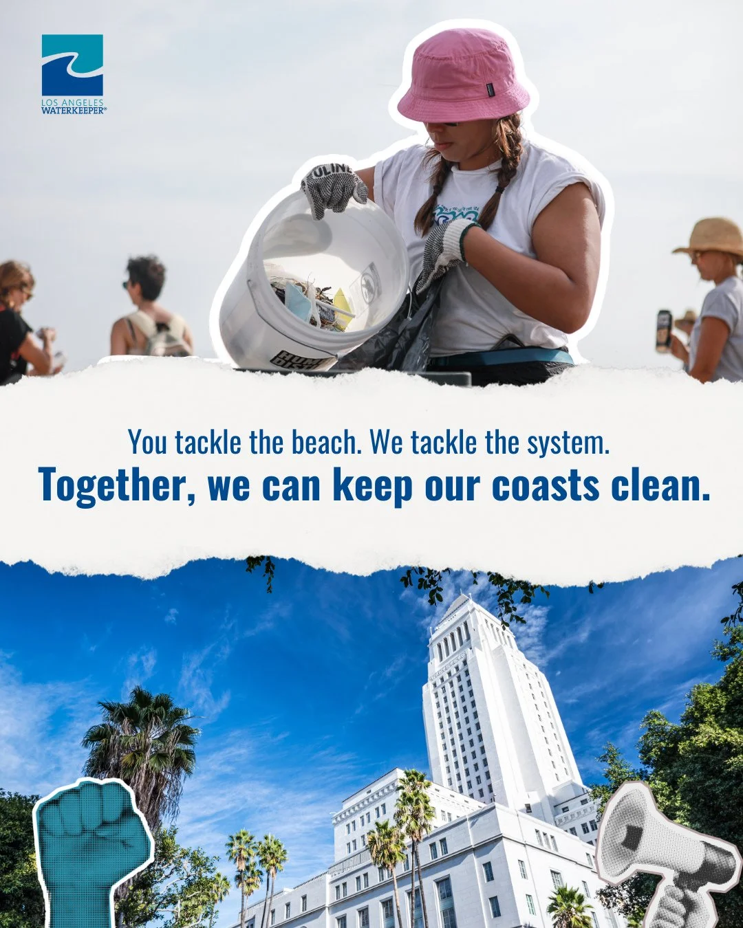 This #CoastalCleanupDay, we&rsquo;re reminded that for real change to happen, we need to be addressing issues on multiple levels.⁠
⁠
On the local level, community members like you can play their part by helping to remove trash, being active in local 