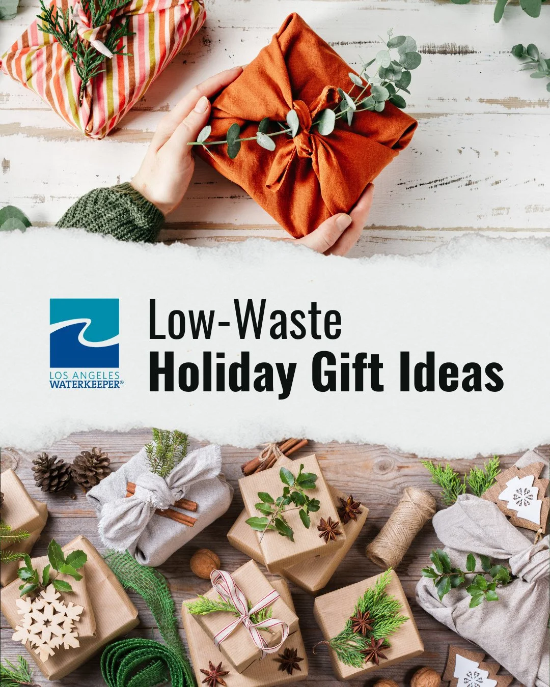 Americans create 25% more waste during the holidays.⁠
⁠
And according to the National Retail Foundation, we&rsquo;re about to spend over $1 trillion doing it this year.⁠
⁠
That&rsquo;s a lot of plastic, packaging, and PFAS headed straight for our lan