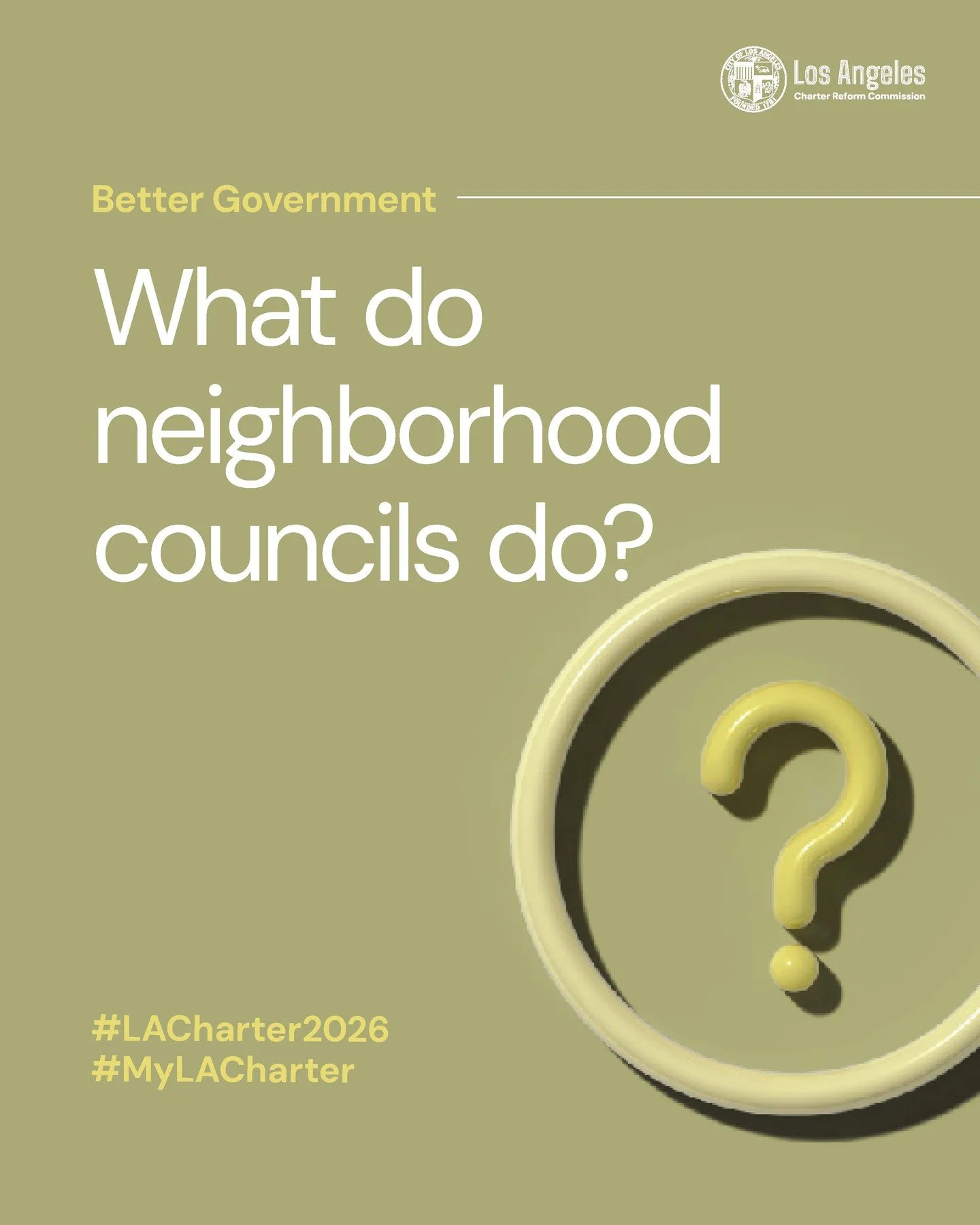 Neighborhood councils give Angelenos a direct voice in City Hall. ⁠
⁠
While they don&rsquo;t pass laws, they advise the Mayor and City Council on local issues, budgets, planning, and services. They also advocate for community priorities and receive f