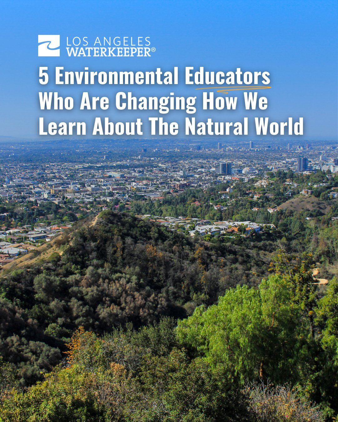 Environmental education shapes how people see the natural world and their role in it. 📚💧⁠
⁠
On World Environmental Education Day, we&rsquo;re spotlighting educators who make environmental knowledge accessible, intersectional, and rooted in real pla