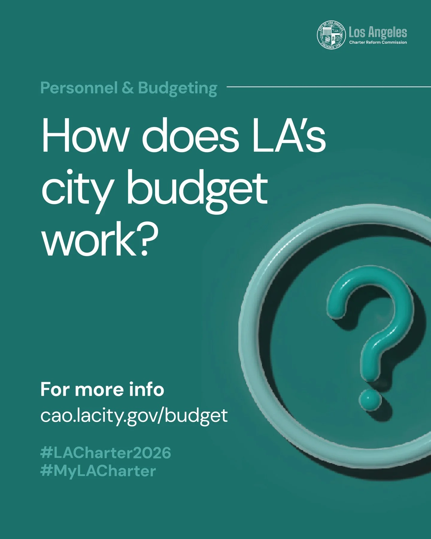 LA&rsquo;s city budget is updated every year, following the fiscal year cycle from July 1 to June 30. ⁠
⁠
This annual process sets priorities, allocated resources, and guides how City Hall serves residents. More here https://cao.lacity.gov/budget/ ⁠
