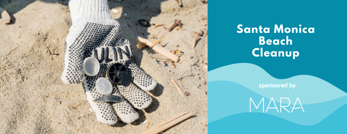 Santa Monica Beach Cleanup with MARA Beauty