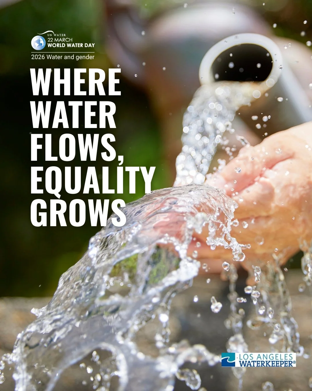 On #WorldWaterDay, we're reflecting on how we can center women and girls in water solutions.⁠
⁠
Around the world, women and girls bear the greatest burden when safe water, sanitation, and hygiene aren&rsquo;t close to home. They collect and manage wa