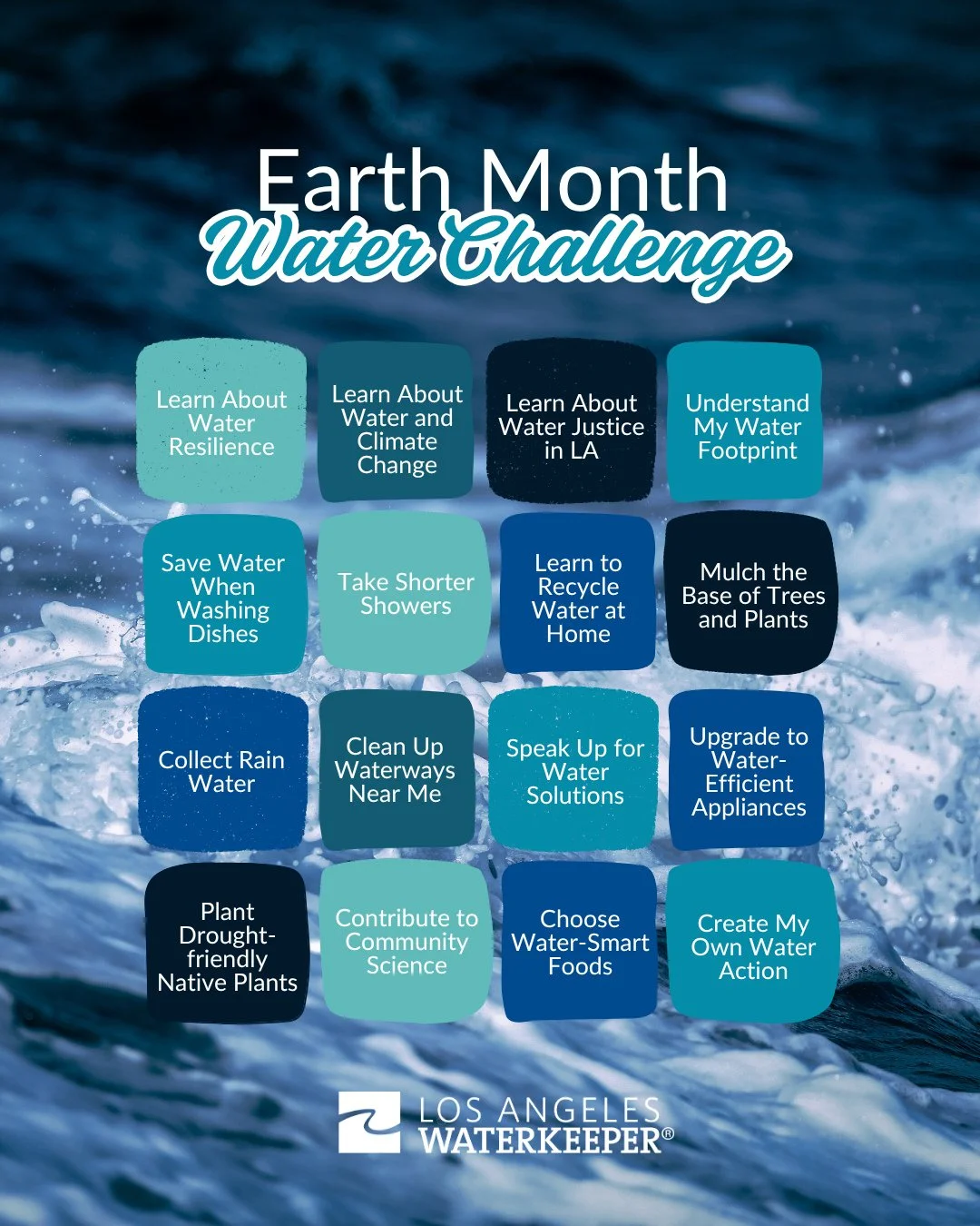 It&rsquo;s officialy the start of Earth Month! Want to start building a more water-resilient LA with us?💧⁠
⁠
From planting native plants to picking up litter before it reaches the storm drain, small choices can add up to real change for our rivers, 