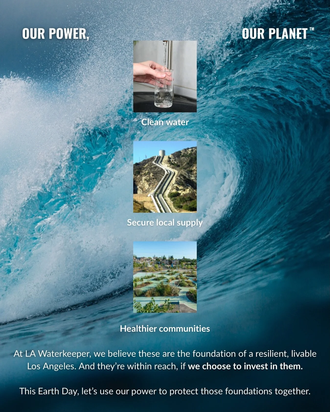 The climate crisis is already reshaping life in Los Angeles. Our days are getting hotter, runoff is getting dirtier, and our water supply is getting more strained.

But there is hope. 💧

From expanding green infrastructure to improving how we captur