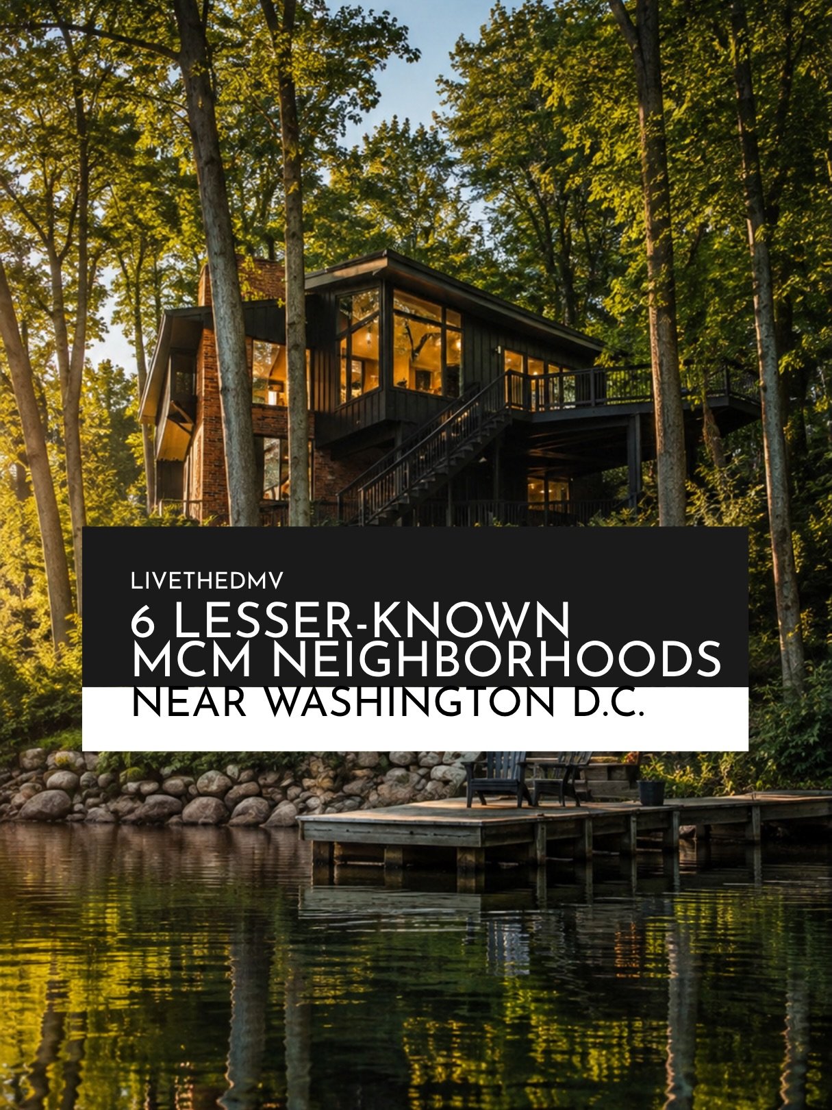 Hollin Hills gets all the attention, but it isn&rsquo;t the only mid-century modern community around the Beltway. Between 1946 and 1972, a small and surprisingly interconnected circle of architects and builders quietly tucked modernist neighborhoods 