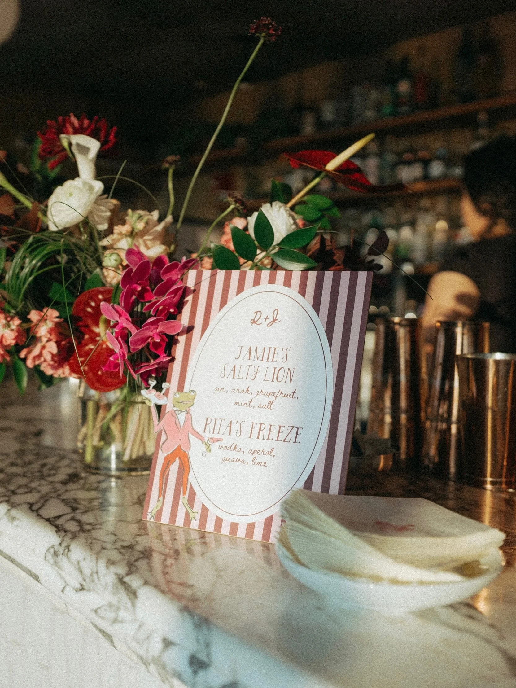 The cutest little bar sign for Rita &amp; Jamie !

Photographer: @deirdre.alston 
Planner: @finallymayevents 
Stationary &amp; Signage: @amandamarie.studio