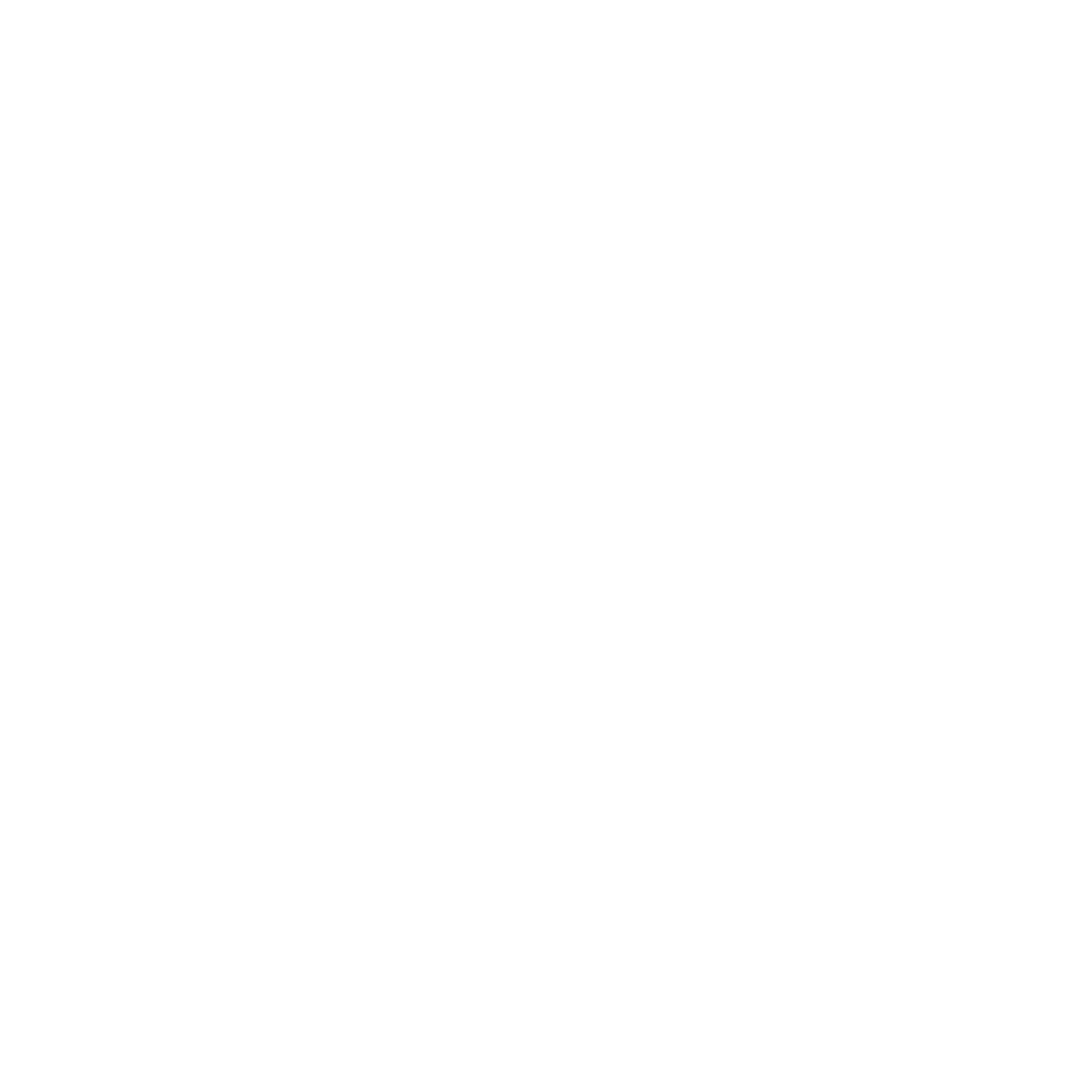 Line drawing of a flower with multiple leaves on a black background.
