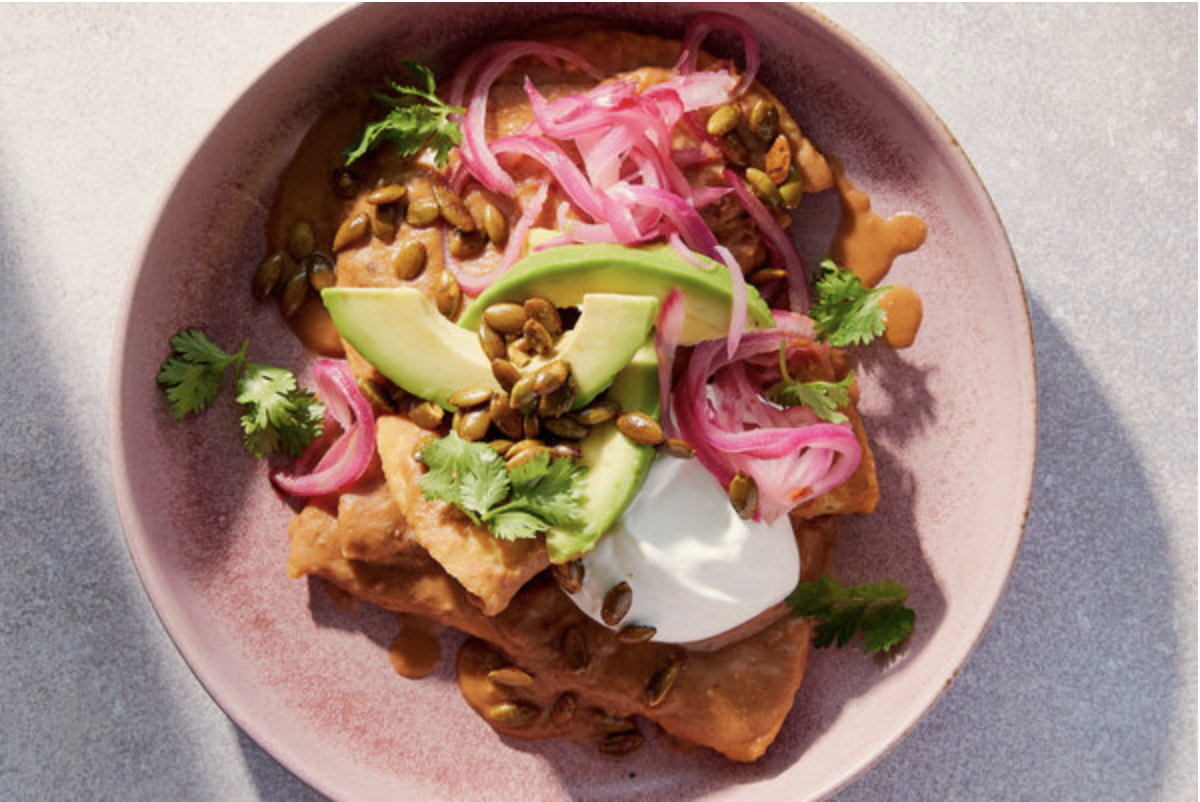 NYT: Enfrijoladas Pintos