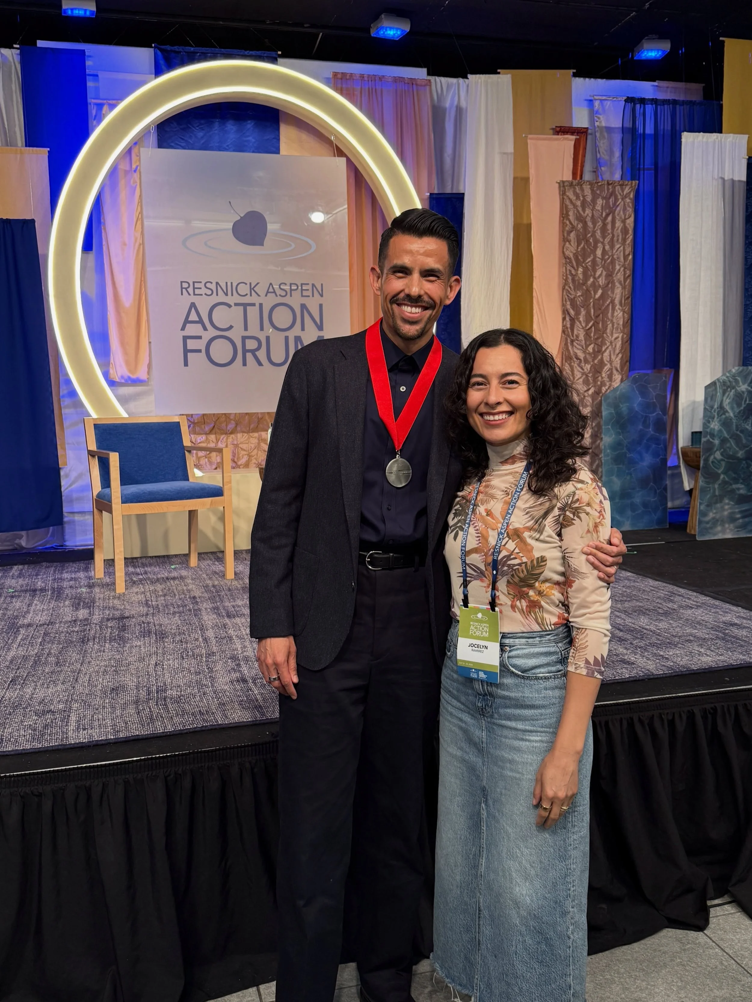 what an honor to witness @rudyespi receiving much deserved high honors from the @mcnultyfoundation on behalf of the incredible work the @inclusiveaction team is leading. what stood out the most was seeing the love and kinship amongst @aspenagln fello