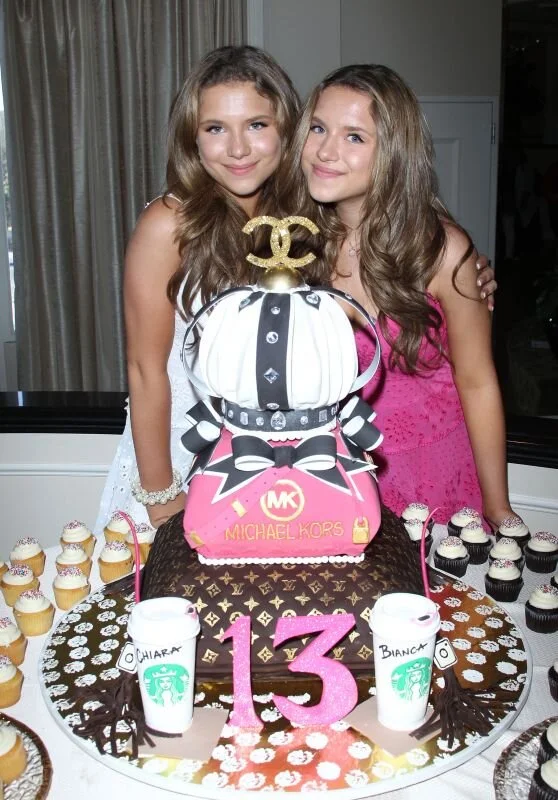 Celeb Mafia: Bianca and Chiara D’Ambrosio – Bianca and Chiara D’Ambrosio’s 13th Birthday Party in Beverly Hills