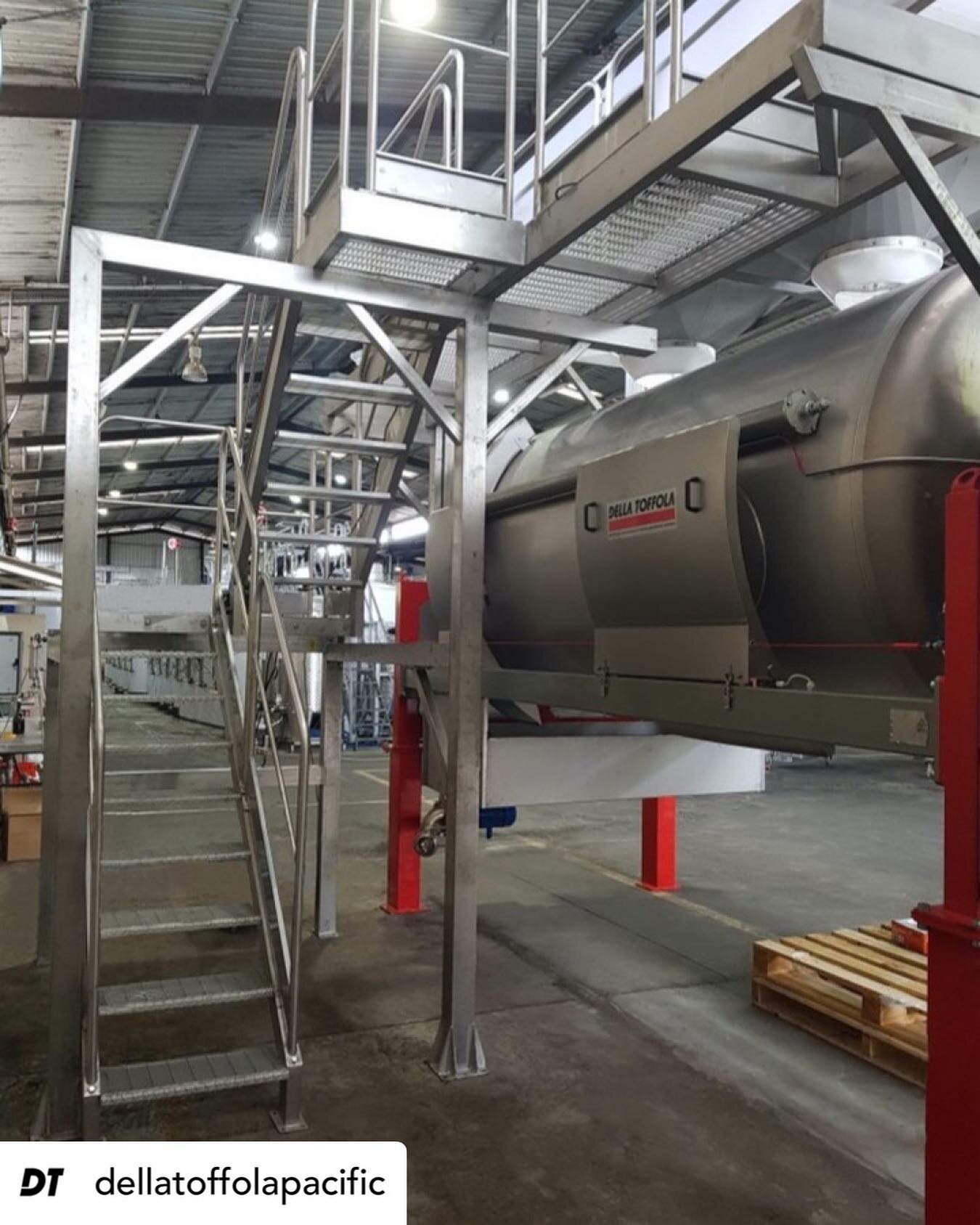 #repost &bull; @dellatoffolapacific Installation of our amazing central membrane press (with the lot!) in Tassie, timed perfectly before vintage! For more info about our range of winery presses and equipment, please contact us via info@dtpacific.com 
