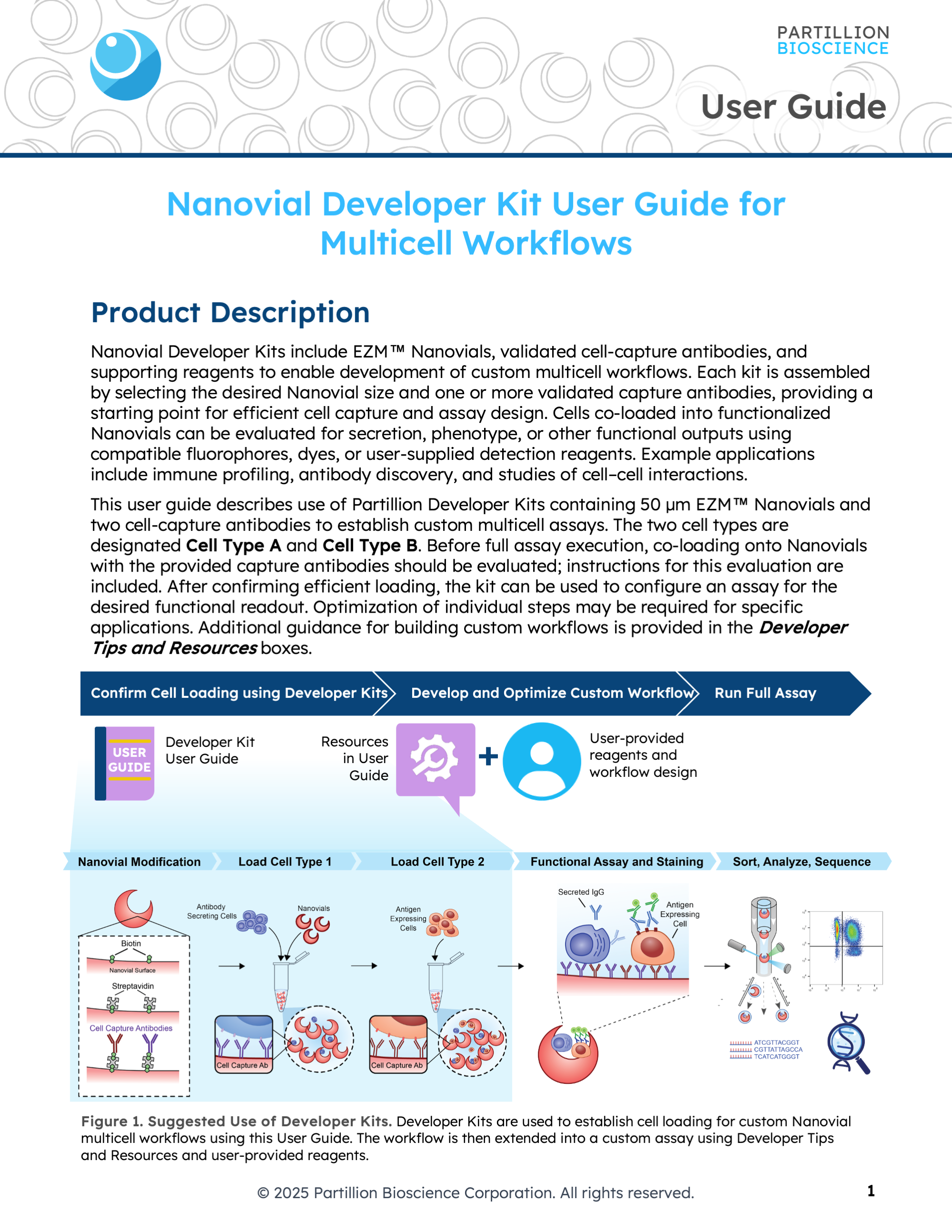 Nanovial Developer Kit User Guide for Multicell Workflows