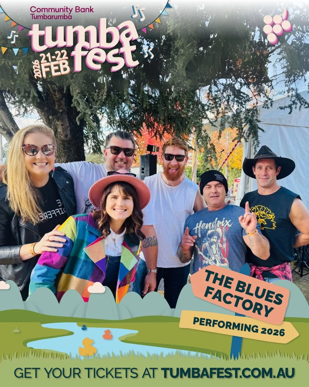 🎵 Performer Highlight! 🎸

First up we have The Blues Factory! 
Tumut - you asked and we listened! (We expect to see you all supporting this local band! 😉)

The Blues Factory is a powerful blues band that delivers raw, soulful performances deeply r