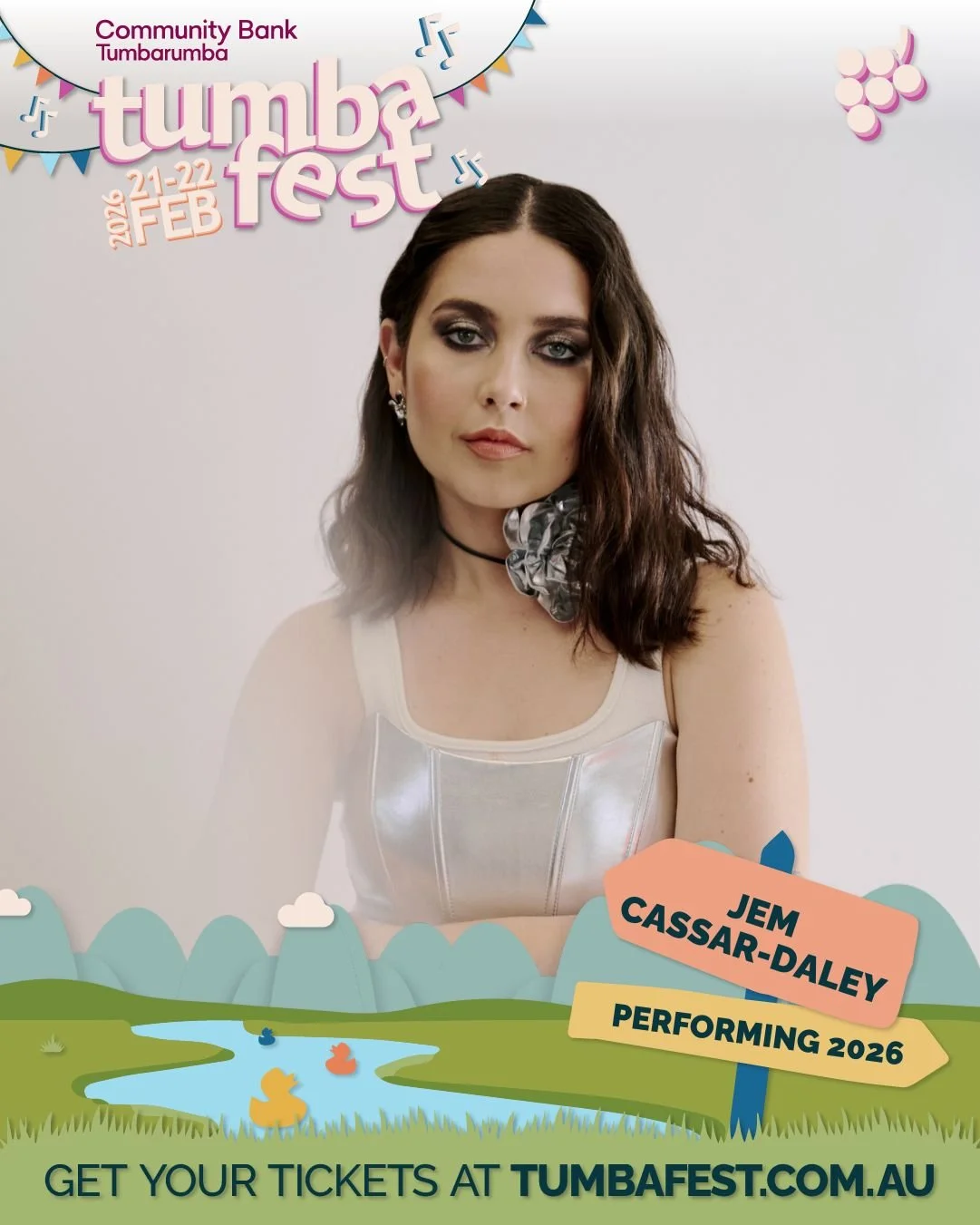 🎤 Performer Highlight 🎵

As the enchanting siren of Australia's indie-pop realm, @jemcassardaley has been a radiant fixture on the music stage since her debut in 2021.
💫 With a voice that lingers in your soul and lyrics that transcend time, Jem's 