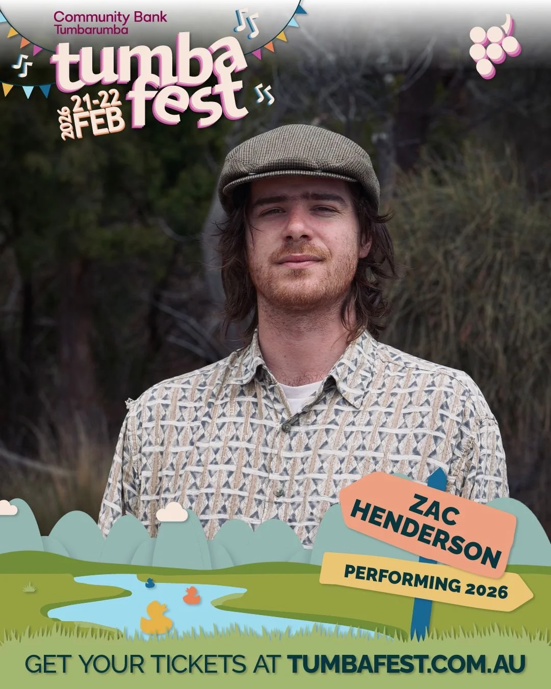 🎶 Performer Highlight 🎼

@zachendersonmusic is an acclaimed Tasmanian songwriter, performer and composer whose music blends elements of Blues, Folk, Rock and Roots.

With over a decade of experience performing and recording, Zac has built a reputat
