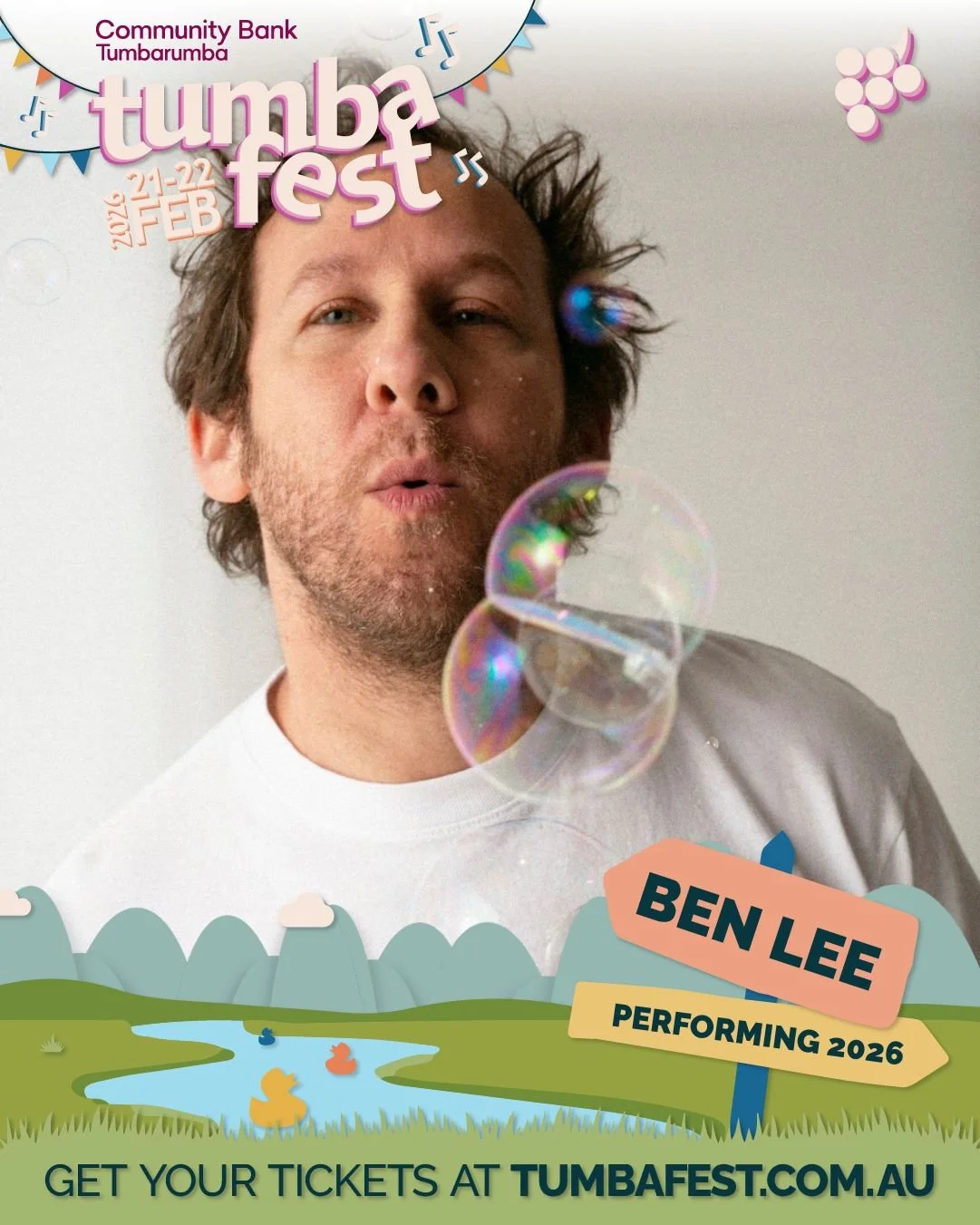 ✨ Performer Highlight 🎵

BREAKING NEWS: @benleemusic  is fun!
Ask him, he&rsquo;ll tell you. After all, his last album - the indie-pop masterpiece that Rolling Stone called &ldquo;the best album of his career&rdquo;, was called &ldquo;I&rsquo;m Fun!