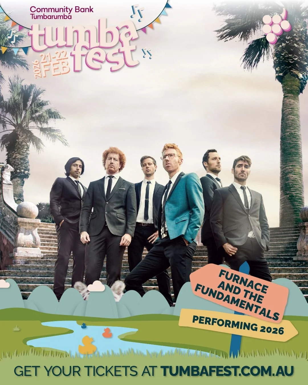 🎵 Performer Highlight ⚡

Providing an eclectic blend of the best songs ever written, delivered with all the character of the original and twice the energy, @furnaceandthefundamentals give the people what they want &ndash; better than they remembered