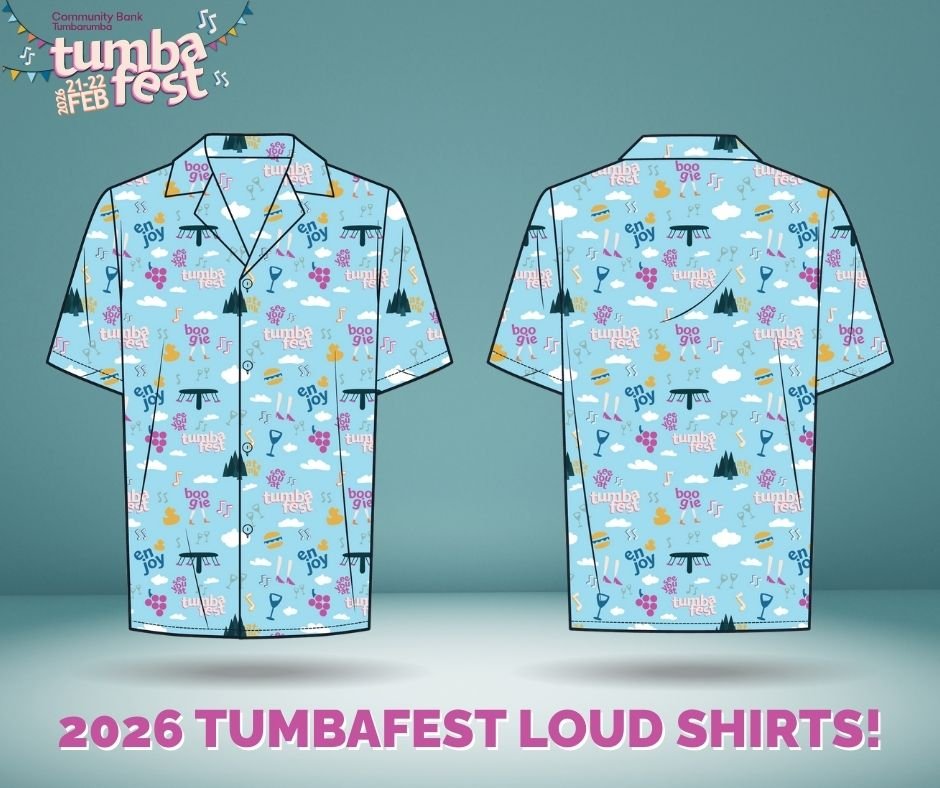 🍇PRE-ORDERS EXTENDED - TUMBAFEST LOUD SHIRTS 🎶

📣 You asked, we listened! 
After many requests, we're extending pre-orders for our exclusive merchandise AND we have added extra sizes so the whole crew can grab a matching shirt!

You didn't want to