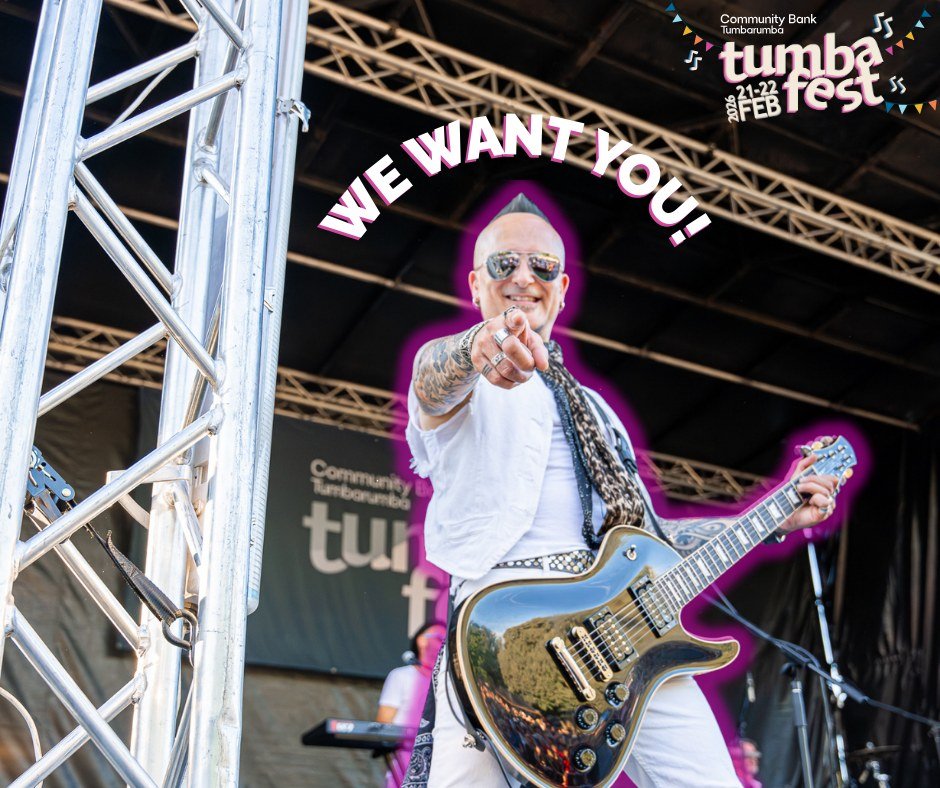 Tumbafest doesn&rsquo;t happen without the people behind the scenes 💛

We&rsquo;re calling out for volunteers to help across the Tumbafest weekend to keep things running smoothly.

If you&rsquo;ve got a few hours to spare and want to be part of some